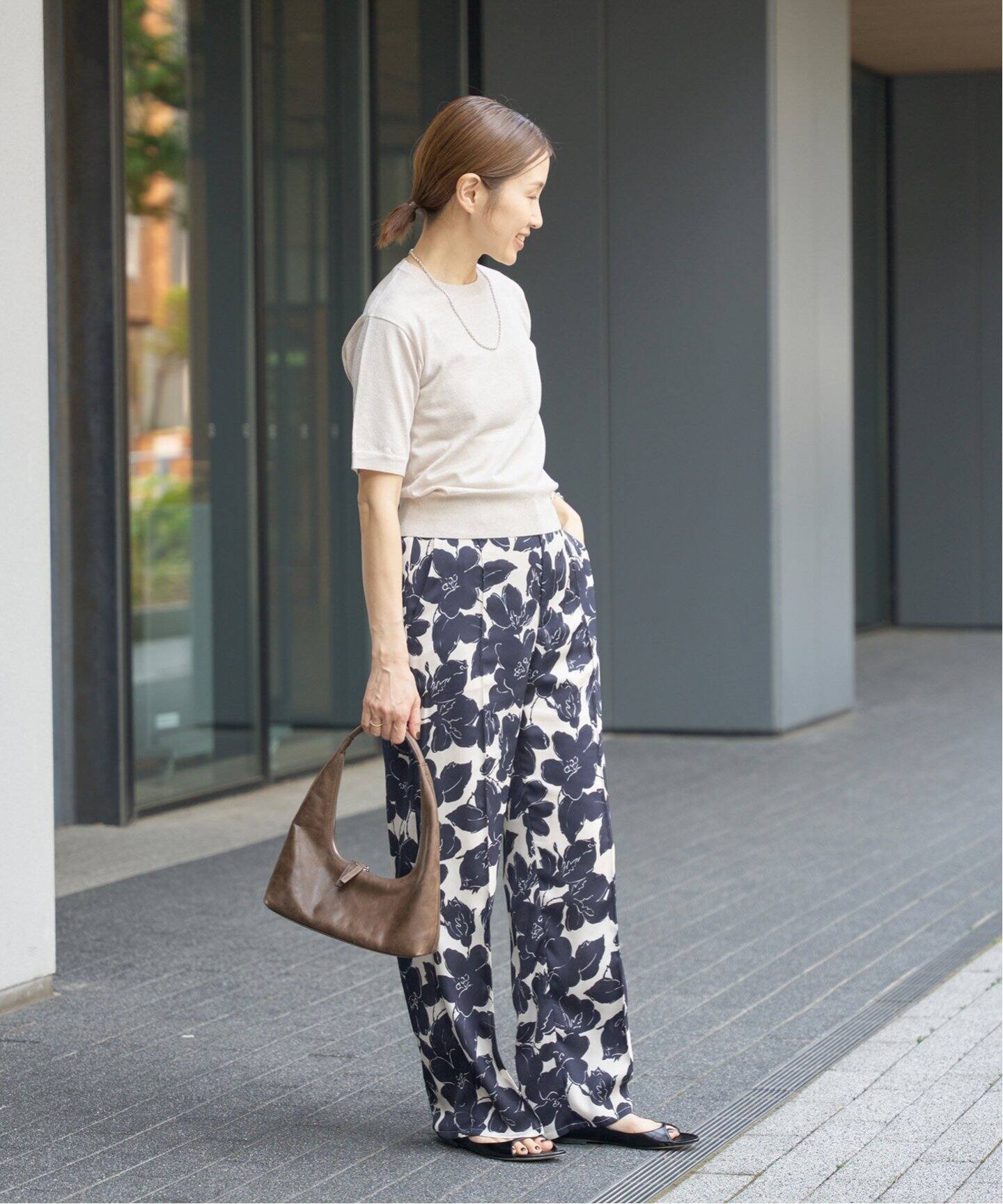 追加》ラインフラワー パンツ（その他パンツ）｜IENA（イエナ）の通販