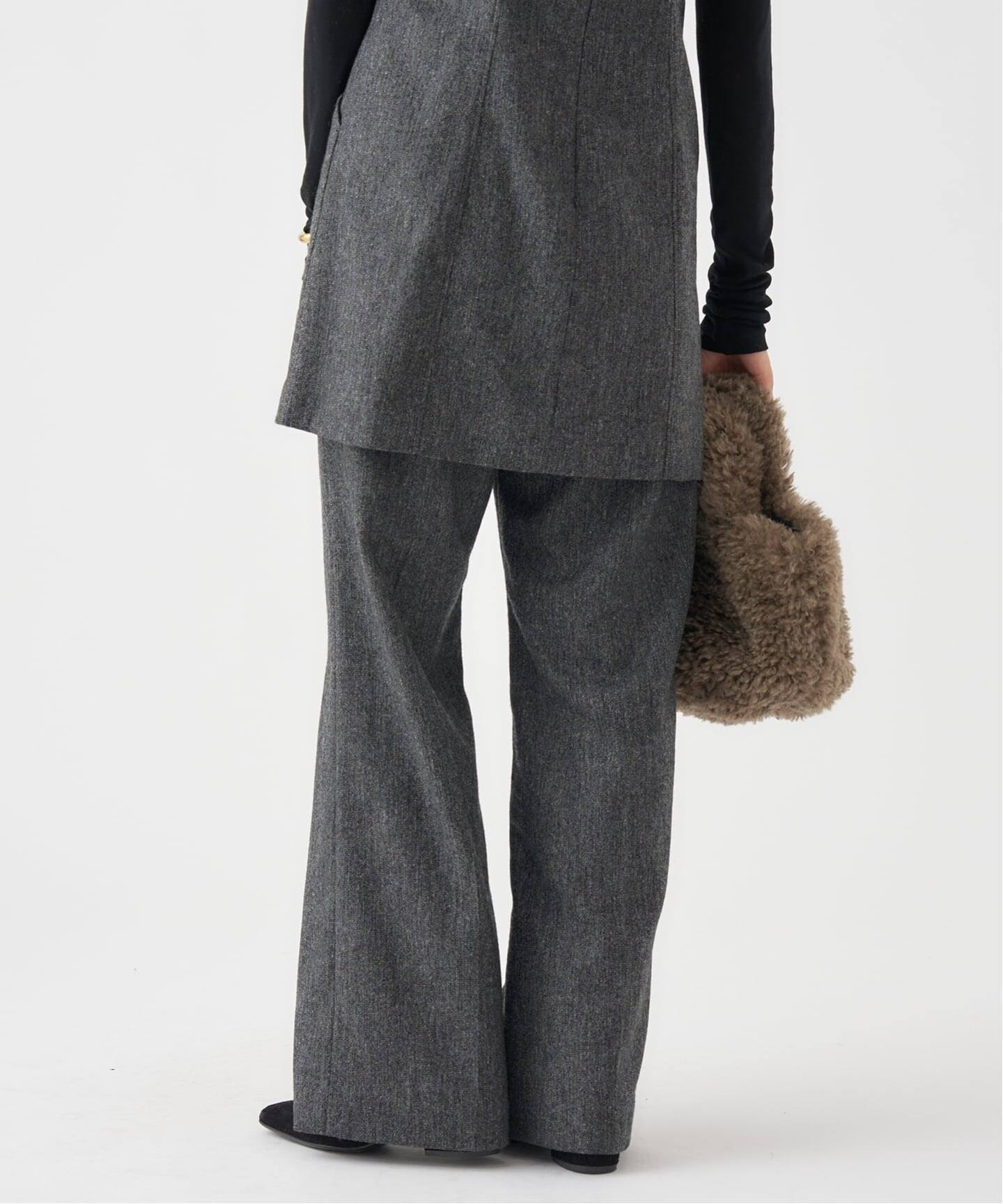 追加予約》ウォッシャブル ツイードイージースラックス（その他パンツ