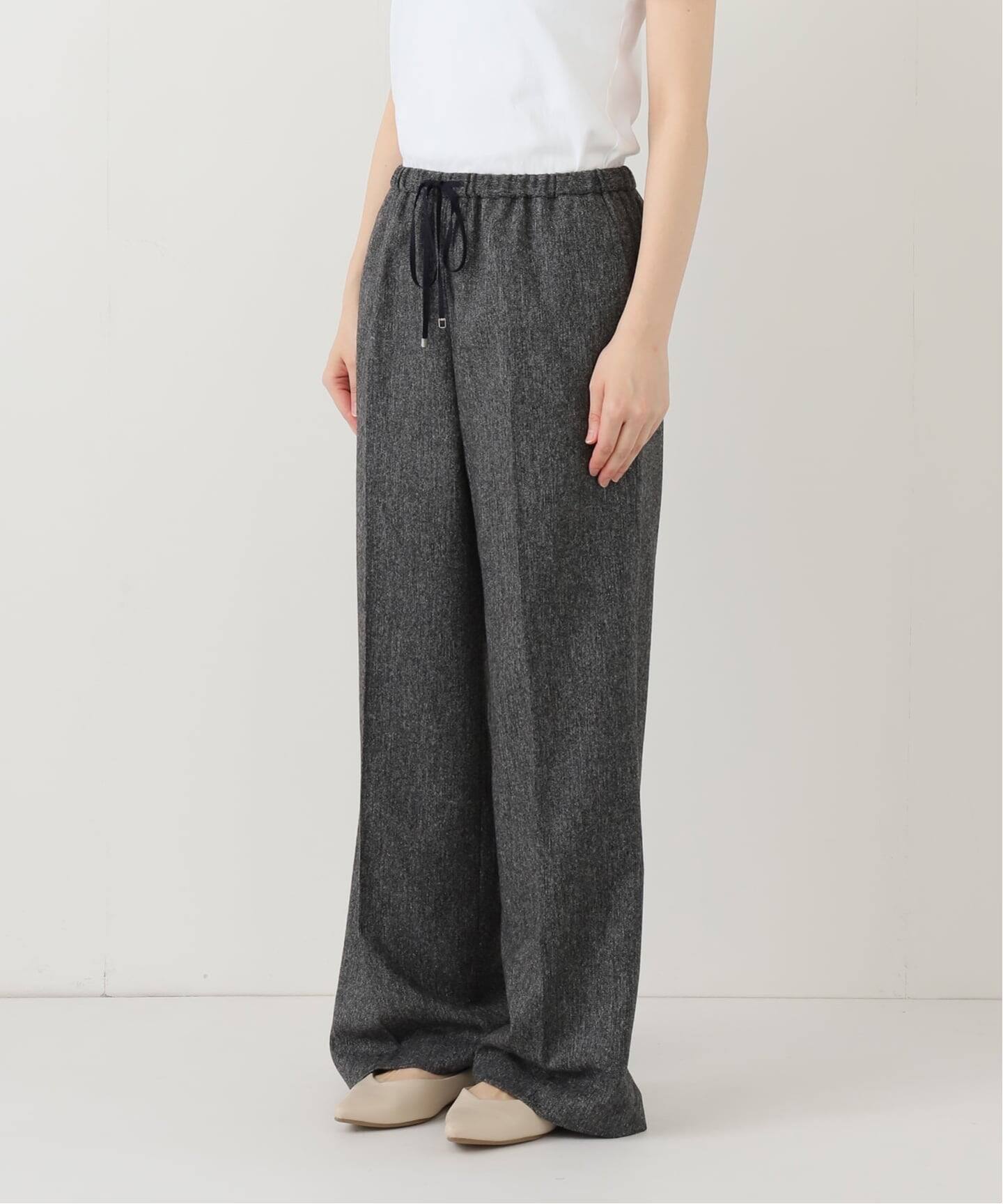 追加》ウォッシャブル ツイードイージースラックス（その他パンツ