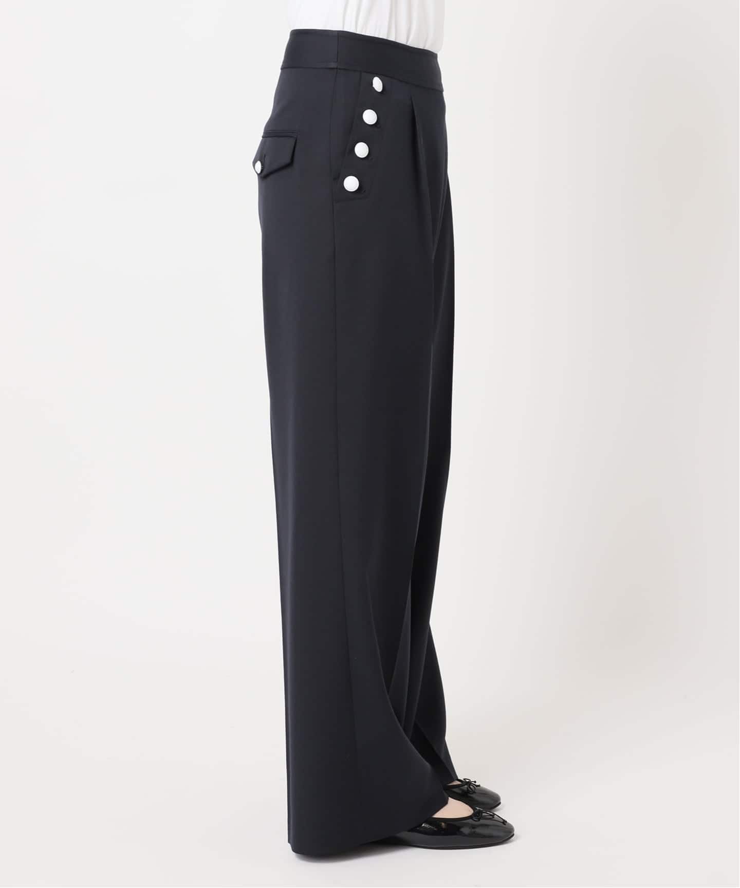 予約》ウール混マリンパンツ（スラックス）｜IENA（イエナ）の