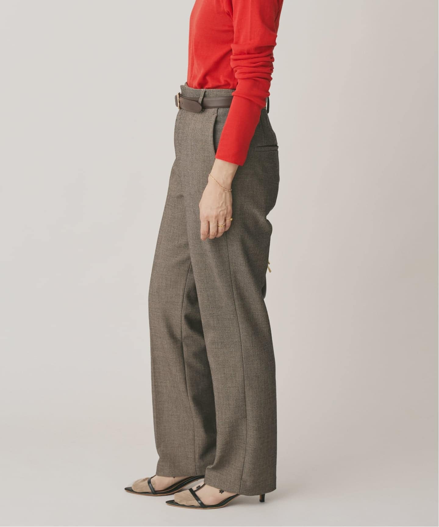 ツイードダブルクロスパンツ（スラックス）｜IENA（イエナ）の通販