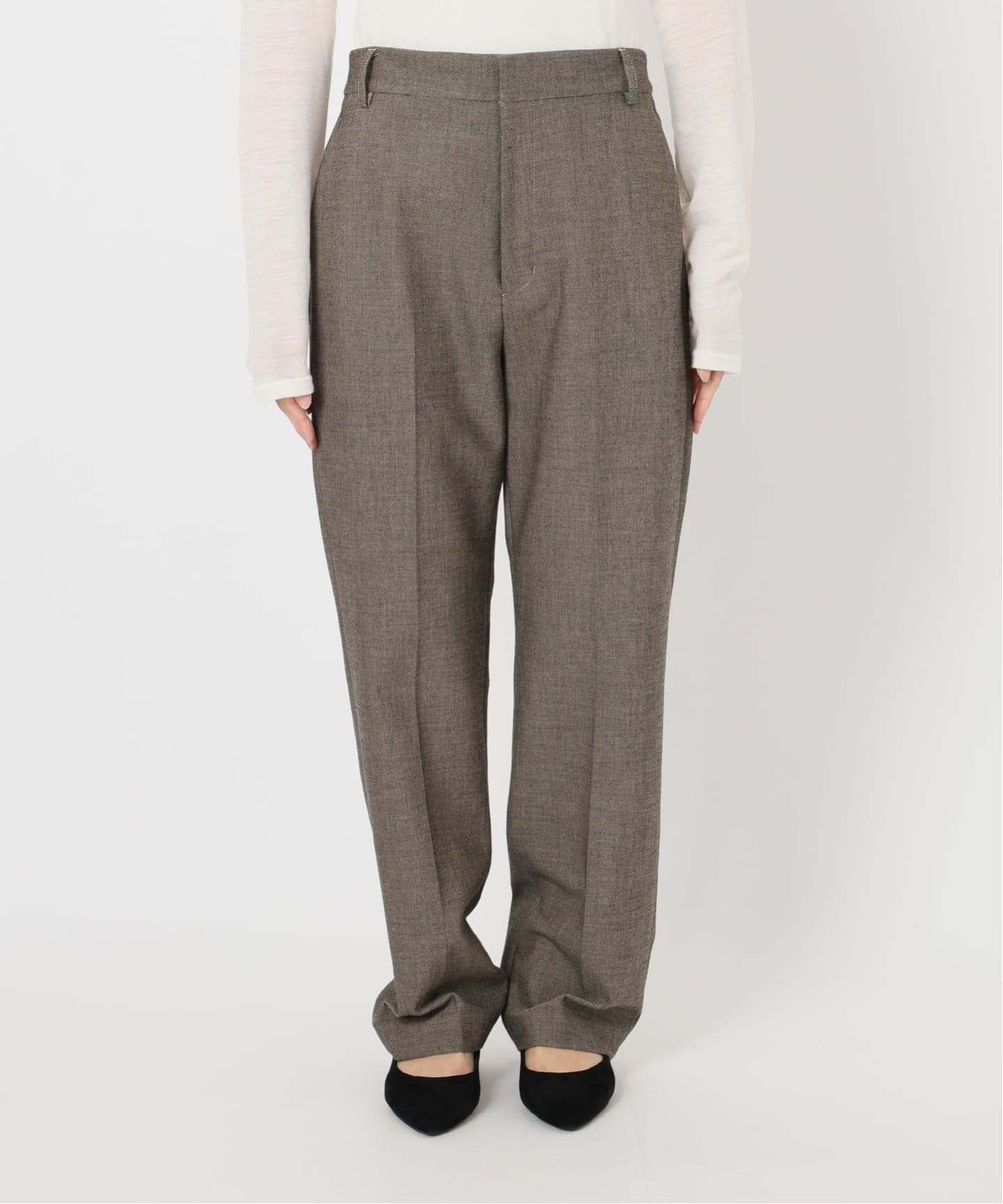 ツイードダブルクロスパンツ（スラックス）｜IENA（イエナ）の通販