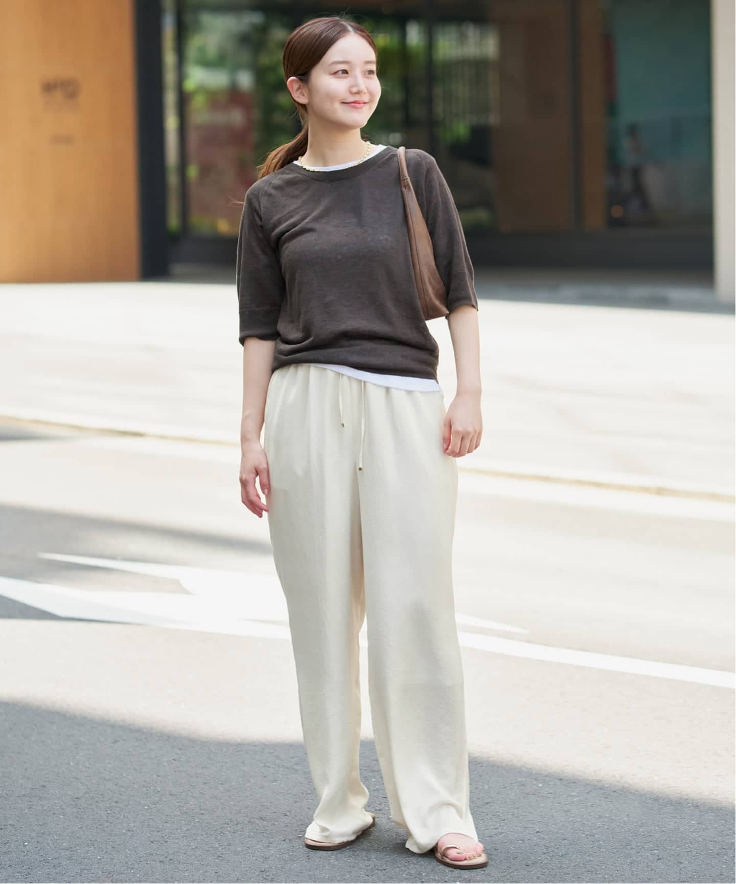 WEB限定/追加》サテンリラックスパンツ（その他パンツ）｜IENA（イエナ