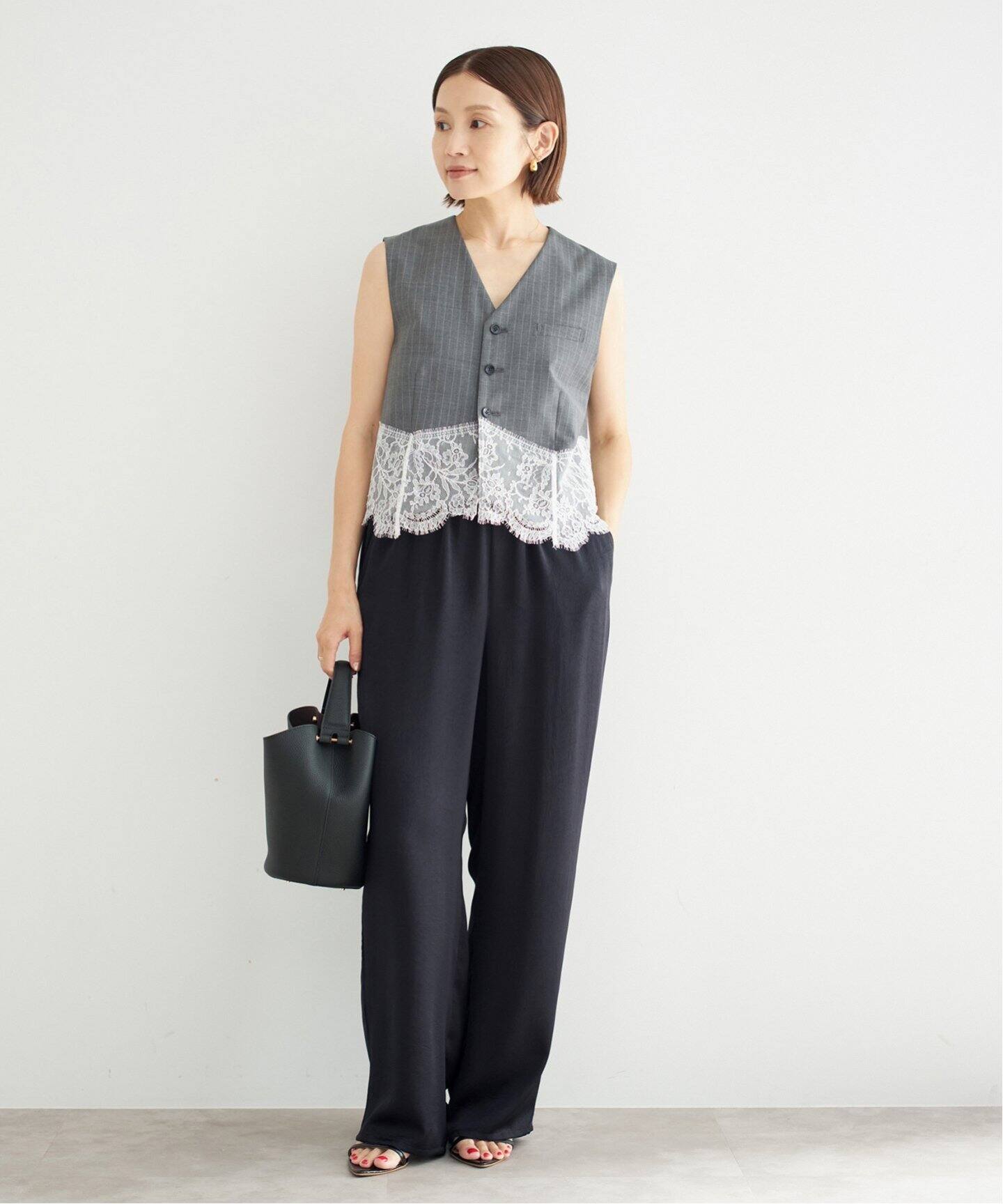 WEB限定/追加予約》サテンリラックスパンツ（その他パンツ