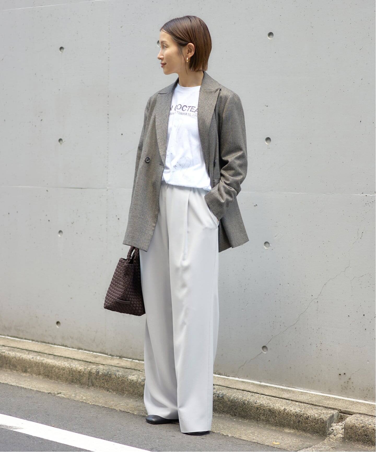 ウォッシャブル アセテートツイルタックパンツ（その他パンツ）｜IENA