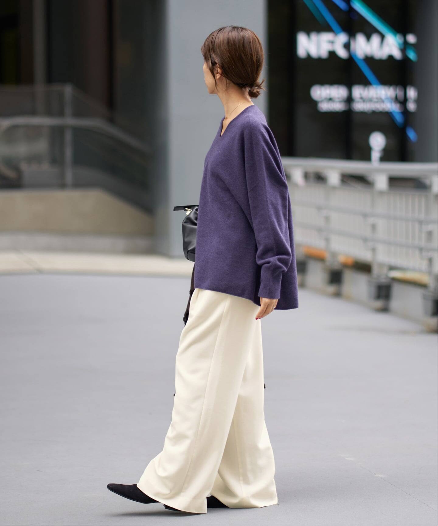 ウォッシャブル アセテートツイルタックパンツ（その他パンツ）｜IENA