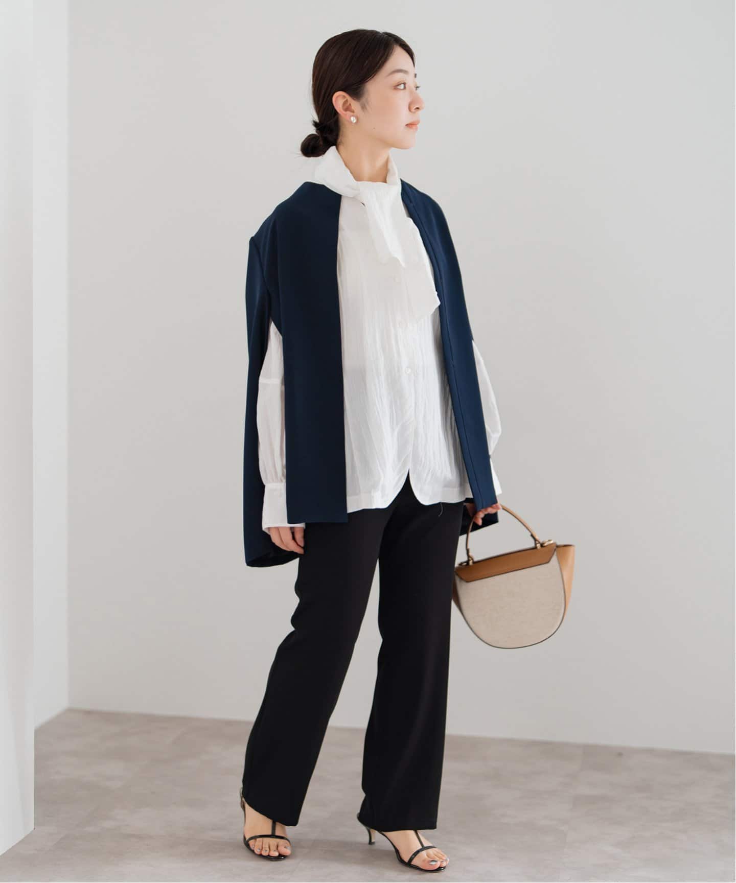新品❤️IENA LA BOUCLE ツイルフレアパンツ　イエナラブクール ツイルフレアパンツ（その他パンツ）｜IENA（イエナ）の通販