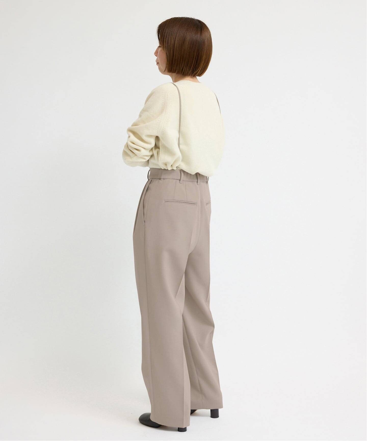 サスペンダーダブルクロスパンツ（スラックス）｜IENA（イエナ）の通販