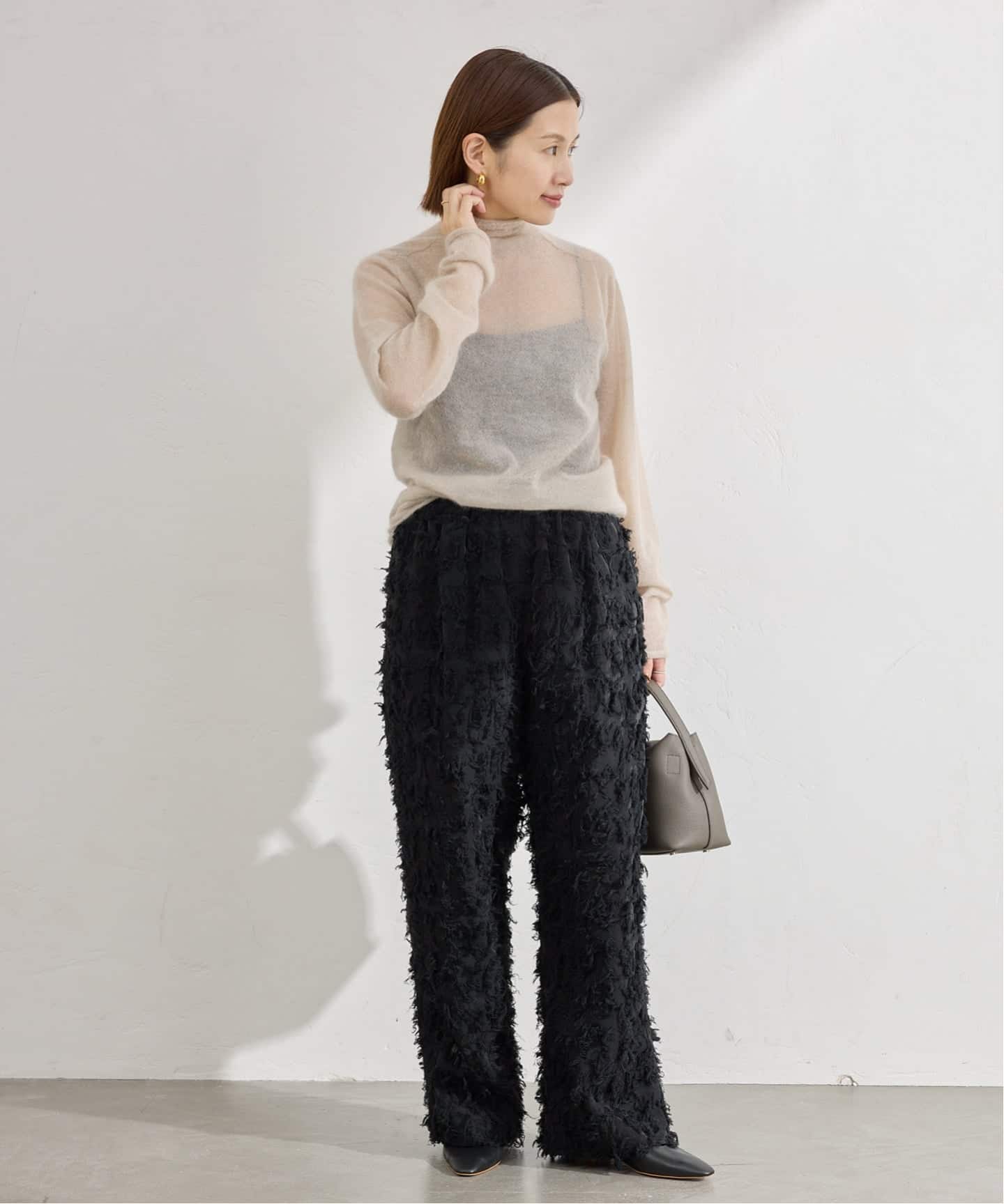 カットジャガードパンツ（その他パンツ）｜IENA（イエナ）の通販