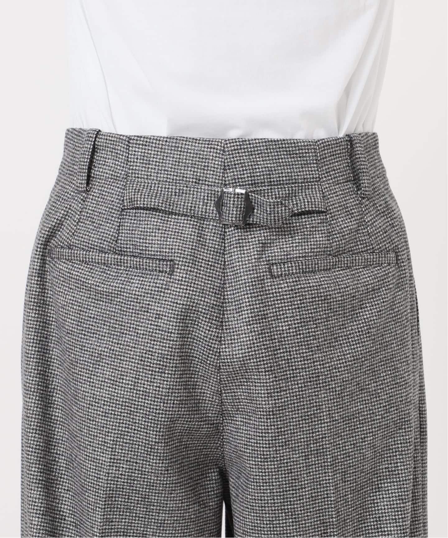 フランネルワイドストレートパンツ（スラックス）｜IENA（イエナ）の