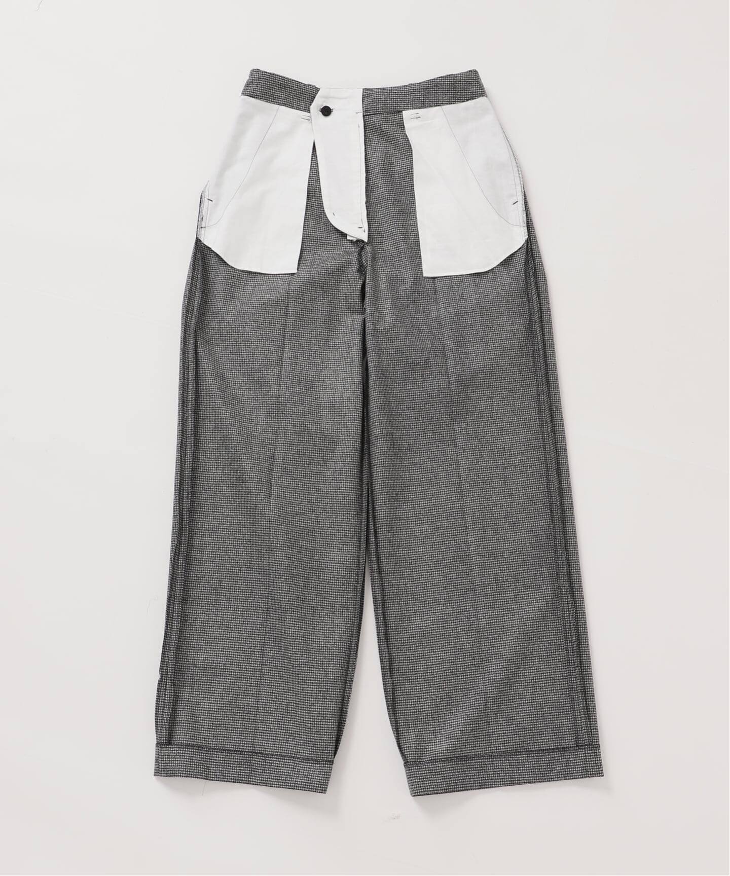 フランネルワイドストレートパンツ（スラックス）｜IENA（イエナ）の