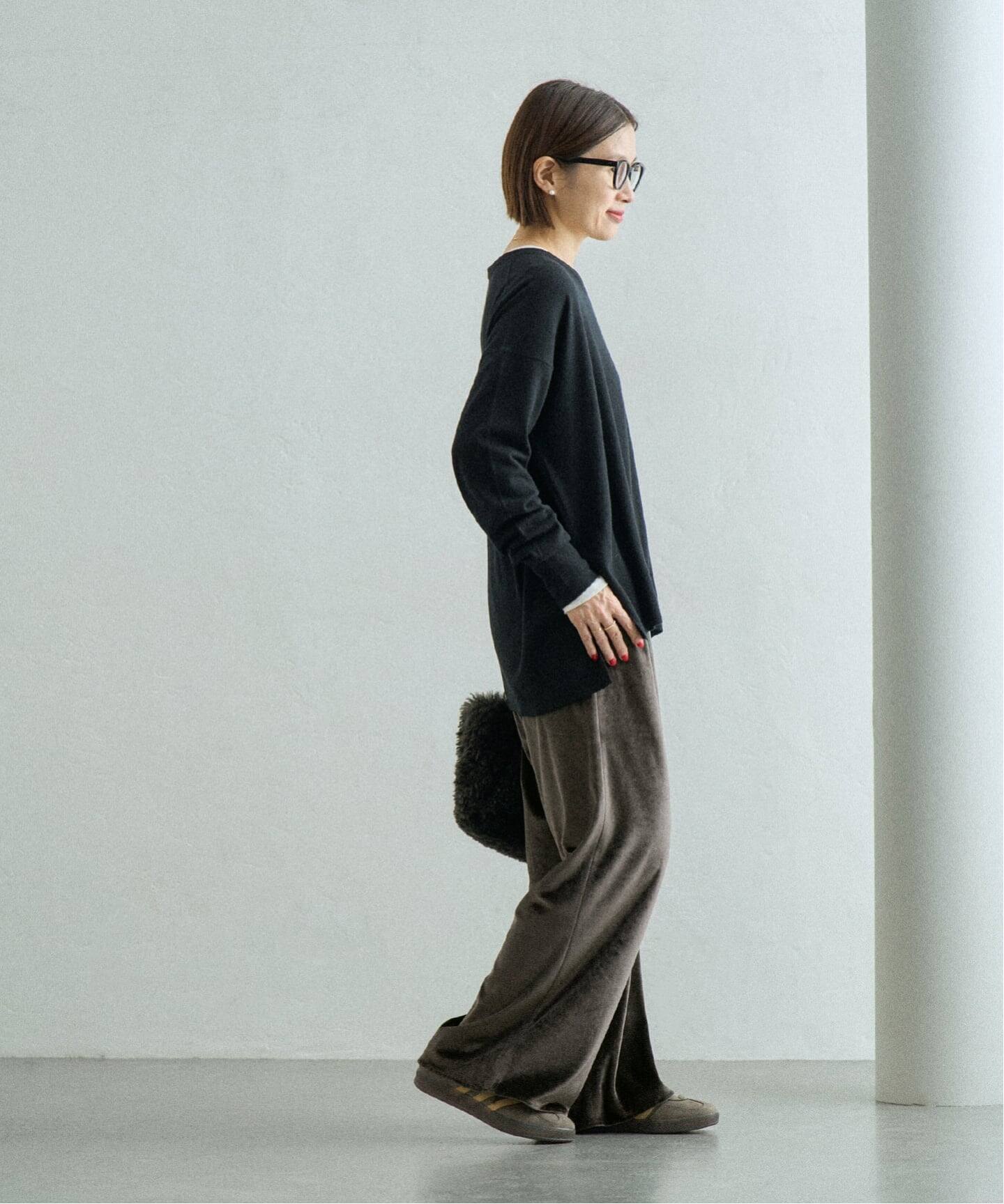 今季未使用　IENA ベロア　イージーパンツ　黒　イエナ IENA パンツ ベロアイージーパンツ レディース : ZOZOTOWN Yahoo!店