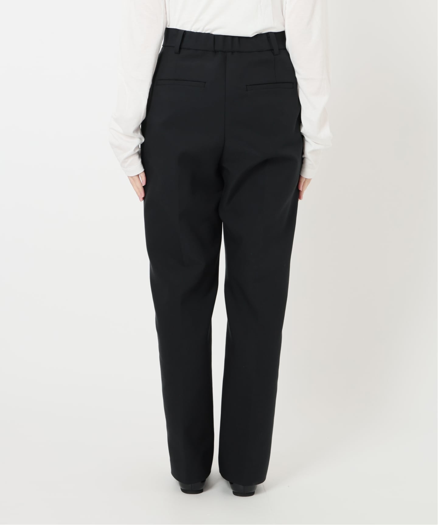 ソフトダブルクロスタックパンツ（スラックス）｜IENA（イエナ）の通販