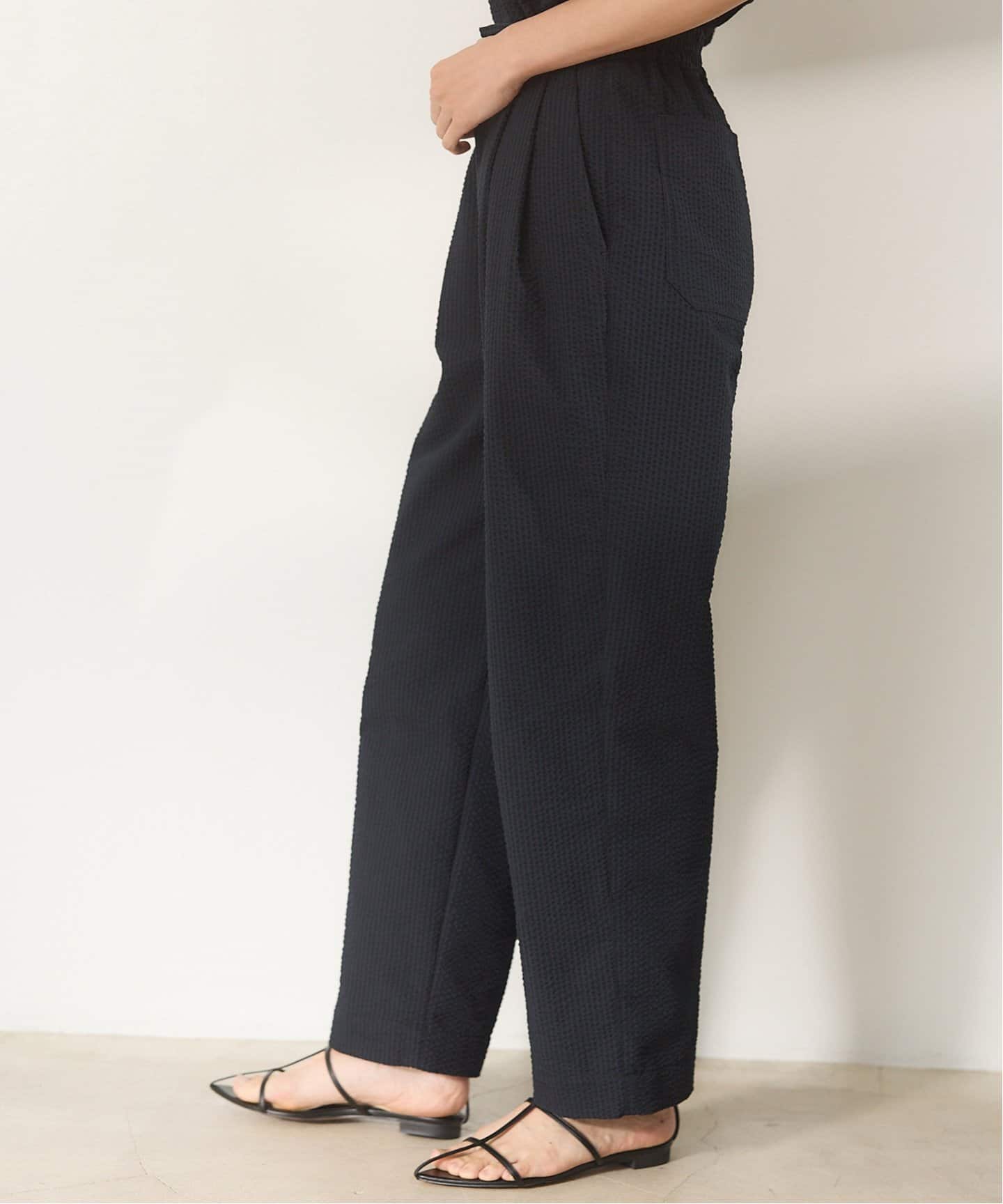 BLACK シアサッカーパンツ（スラックス）｜IENA（イエナ）の通販