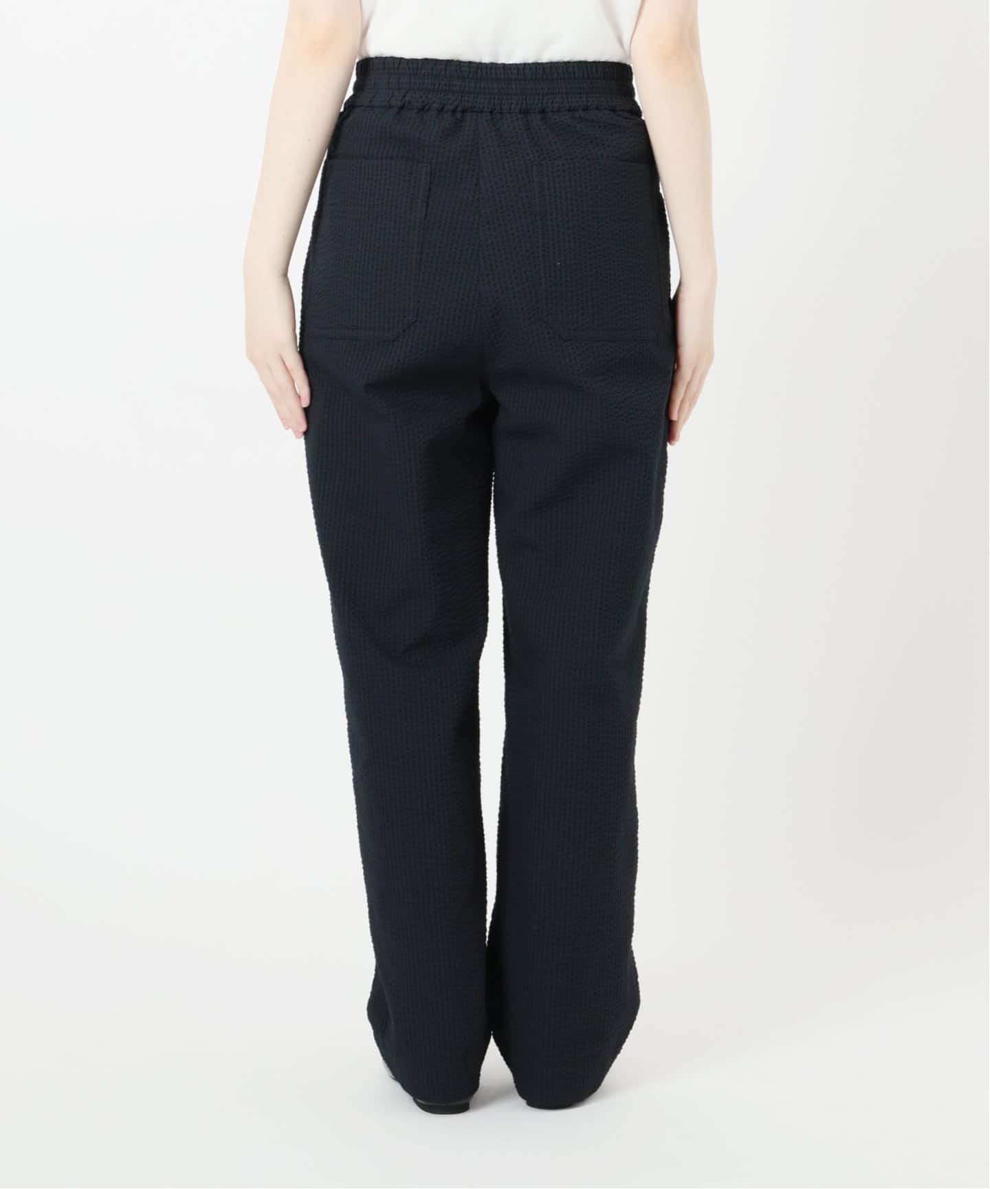 BLACK シアサッカーパンツ（スラックス）｜IENA（イエナ）の通販