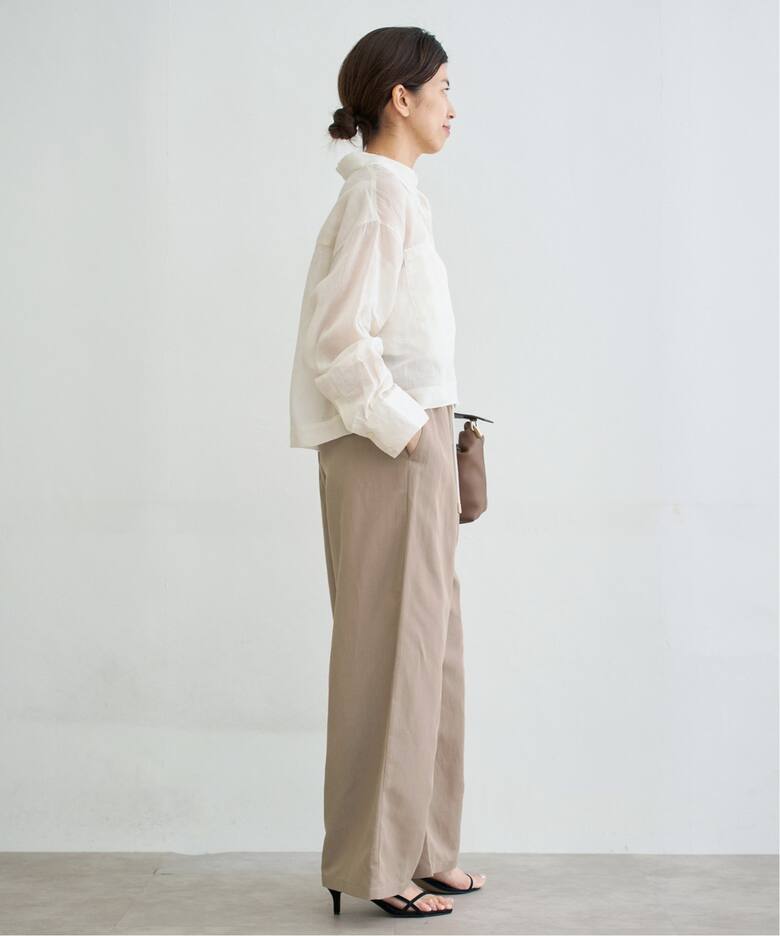 リネン混イージーパンツ（その他パンツ）｜IENA（イエナ）の通販  