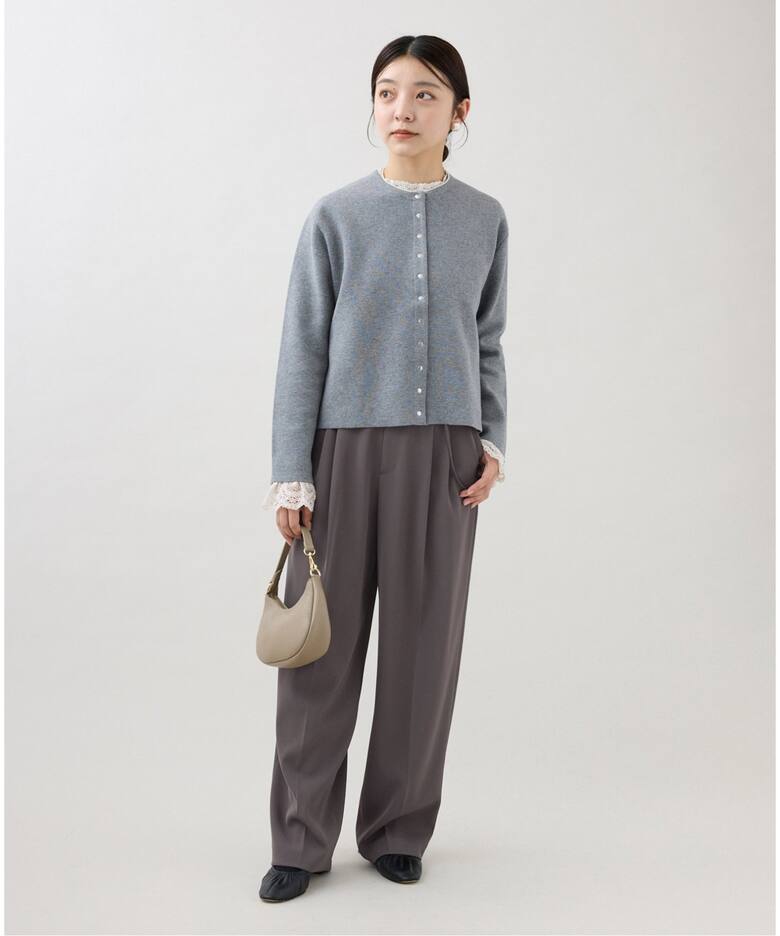 追加3》サスペンダーツイルパンツ（スラックス）｜IENA（イエナ）の  