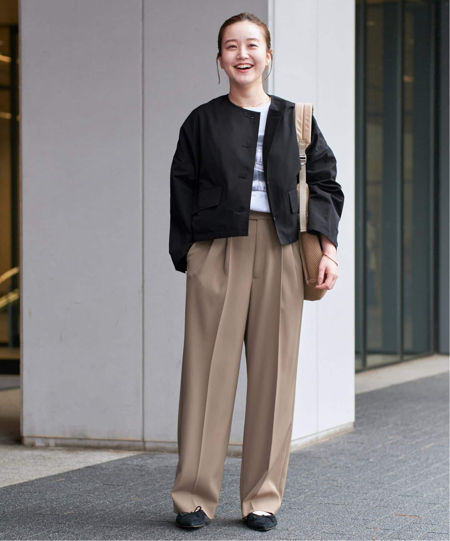 追加5》サスペンダーツイルパンツ（スラックス）｜IENA（イエナ）の