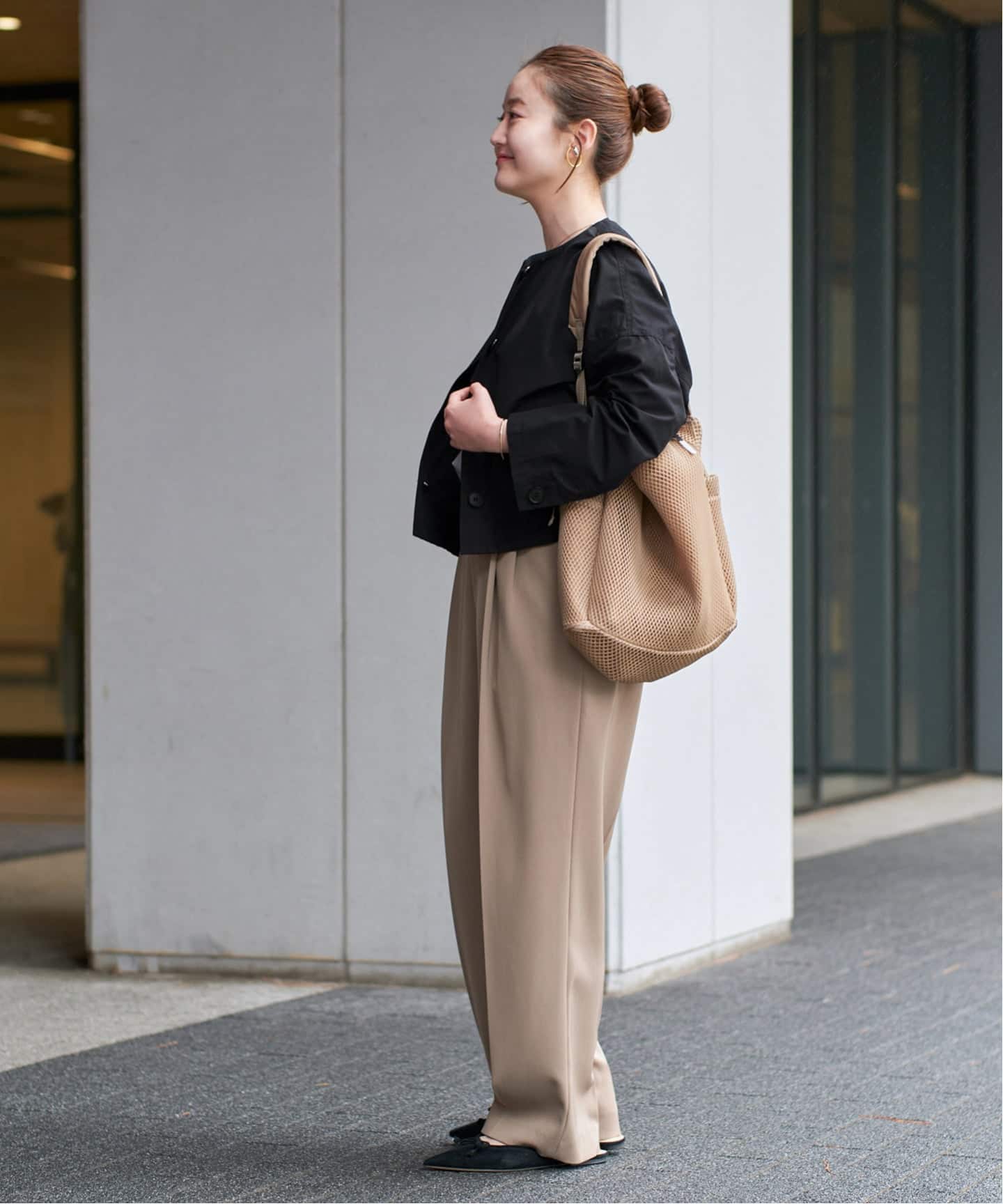 追加5》サスペンダーツイルパンツ（スラックス）｜IENA（イエナ）の