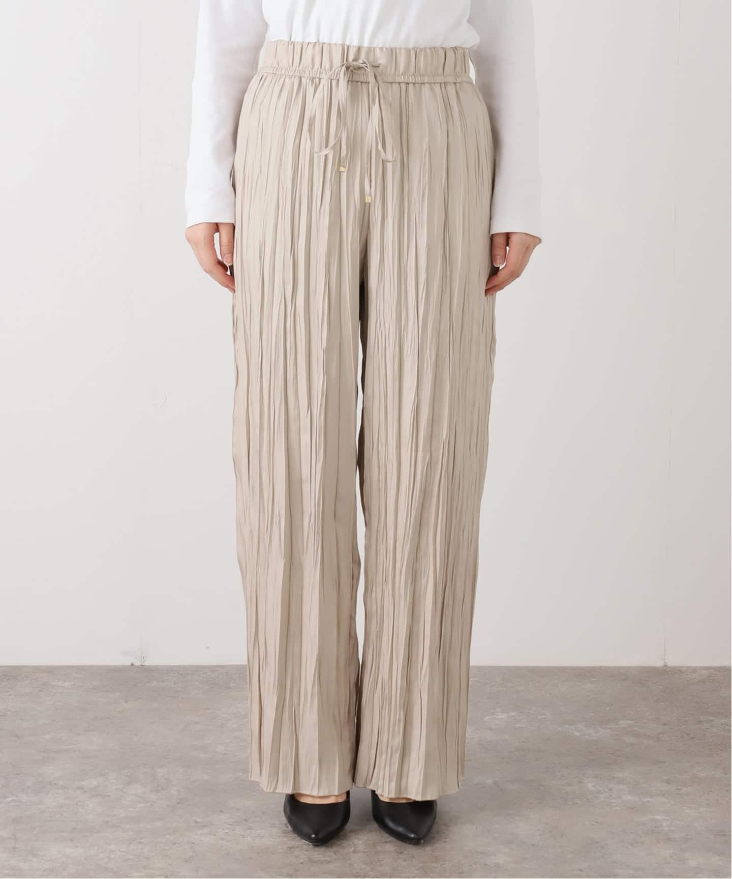 Maison IENA プリーツパンツ（その他パンツ）｜IENA（イエナ）の