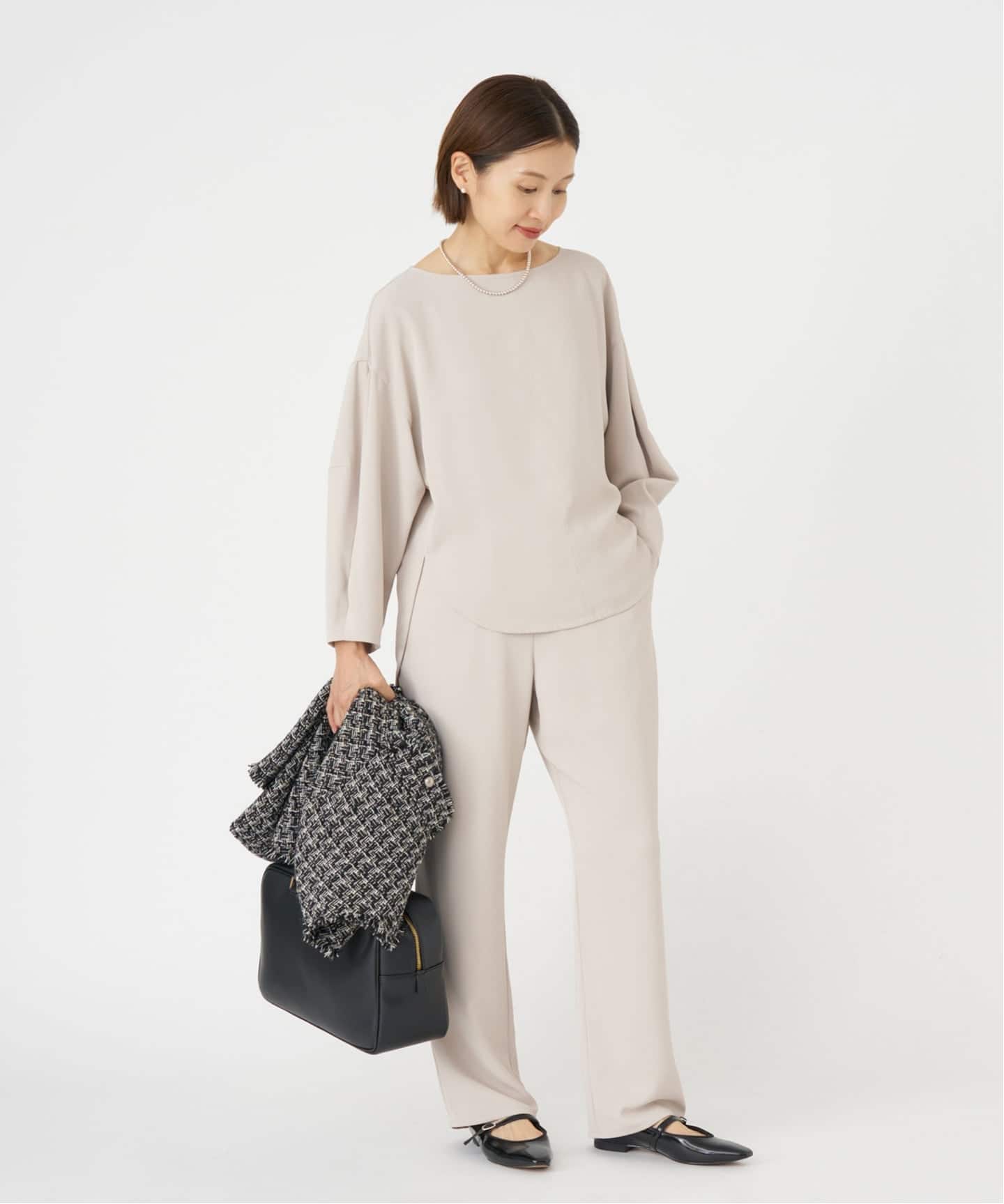 ジョーゼットイージーパンツ（その他パンツ）｜IENA（イエナ）の