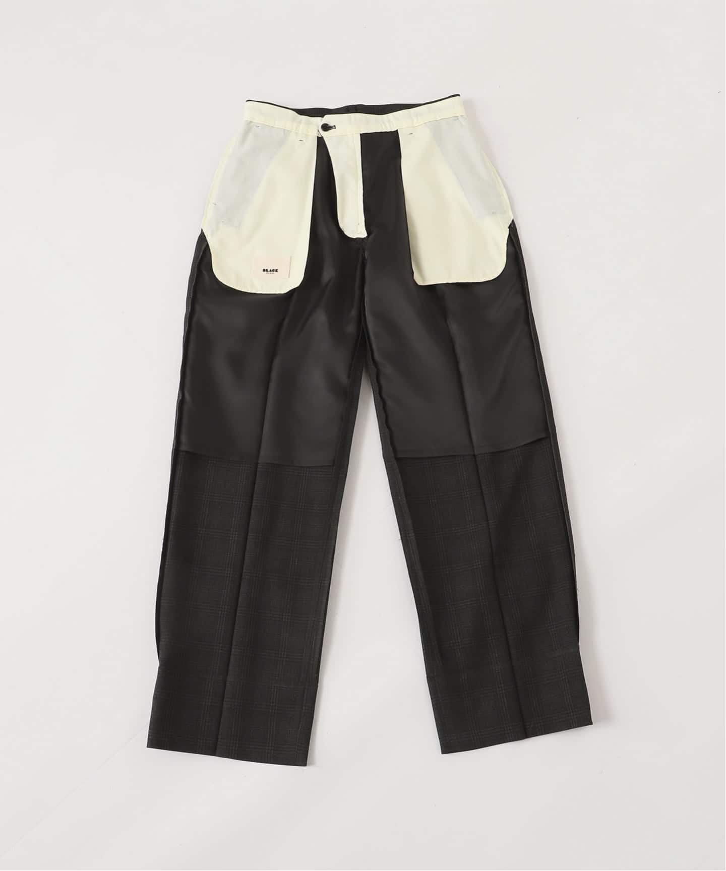 BLACK チェックタックパンツ（スラックス）｜IENA（イエナ）の通販