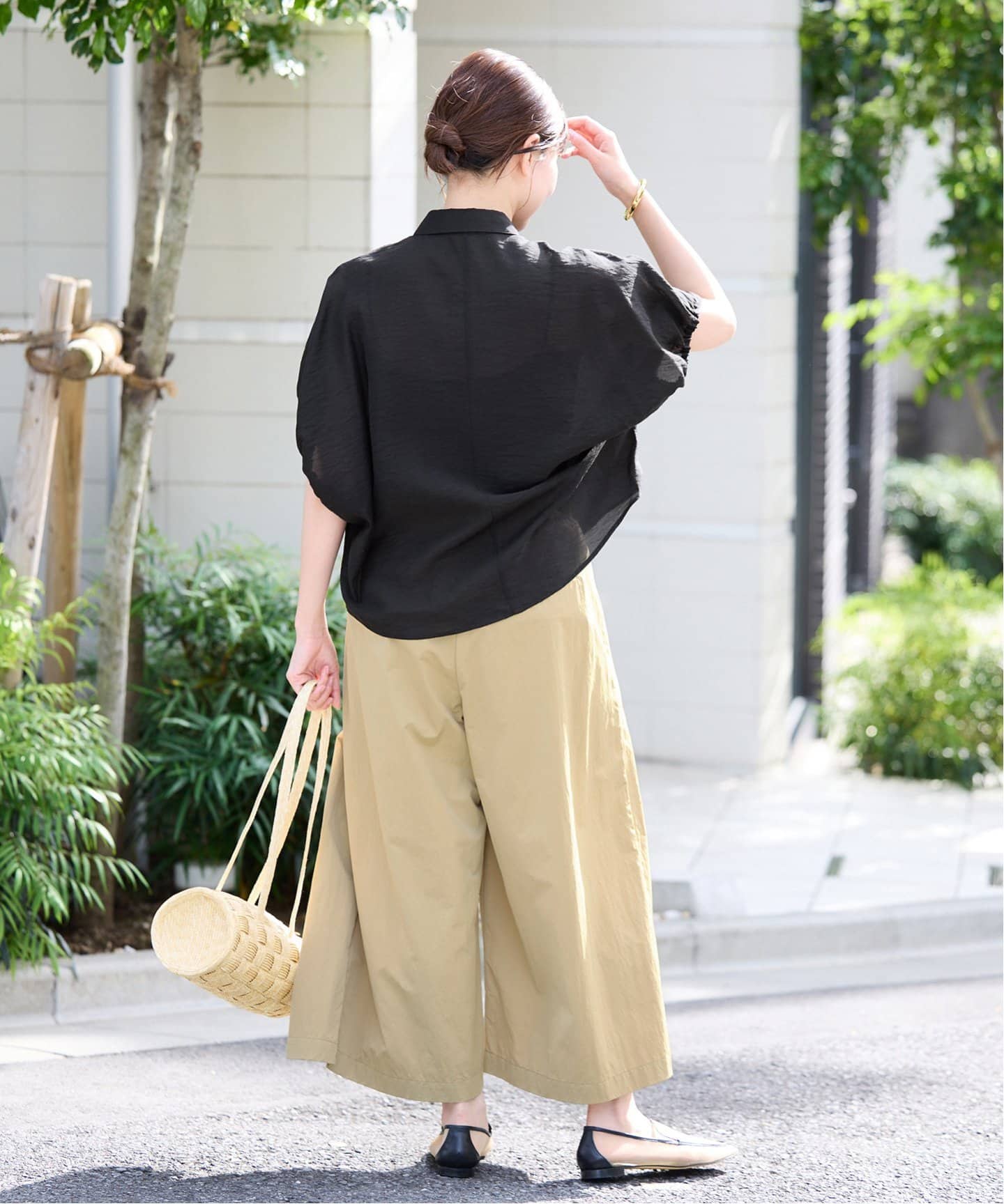 ギャザータックガウチョパンツ（その他パンツ）｜IENA（イエナ