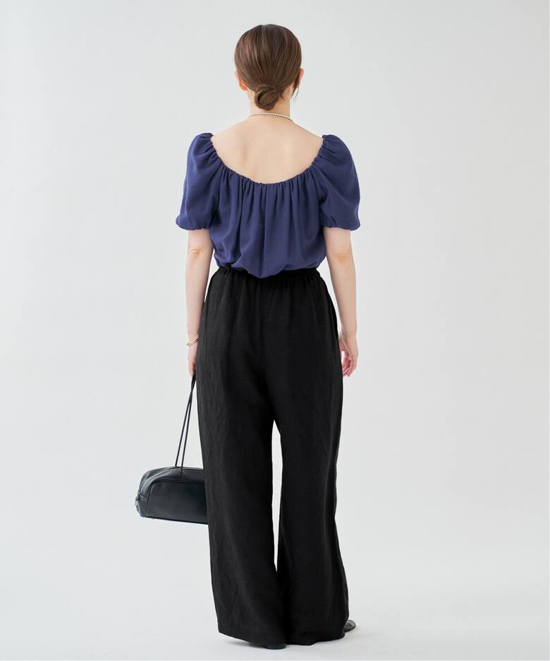 リネンレーヨンイージーパンツ（その他パンツ）｜IENA（イエナ）の通販  