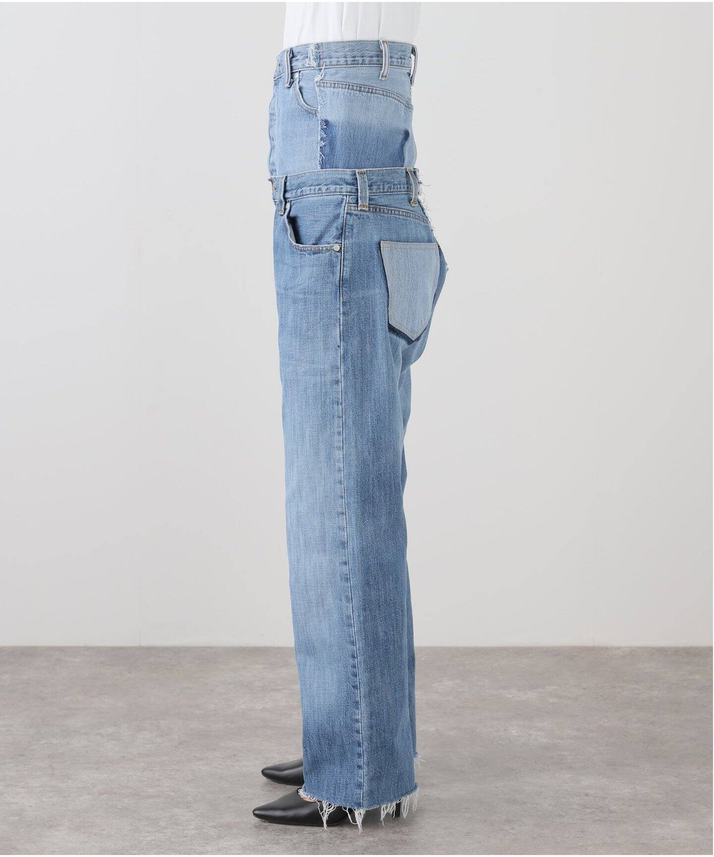 QUIITO/キート W WAIST DENIM PT デニムパンツ（デニムパンツ 