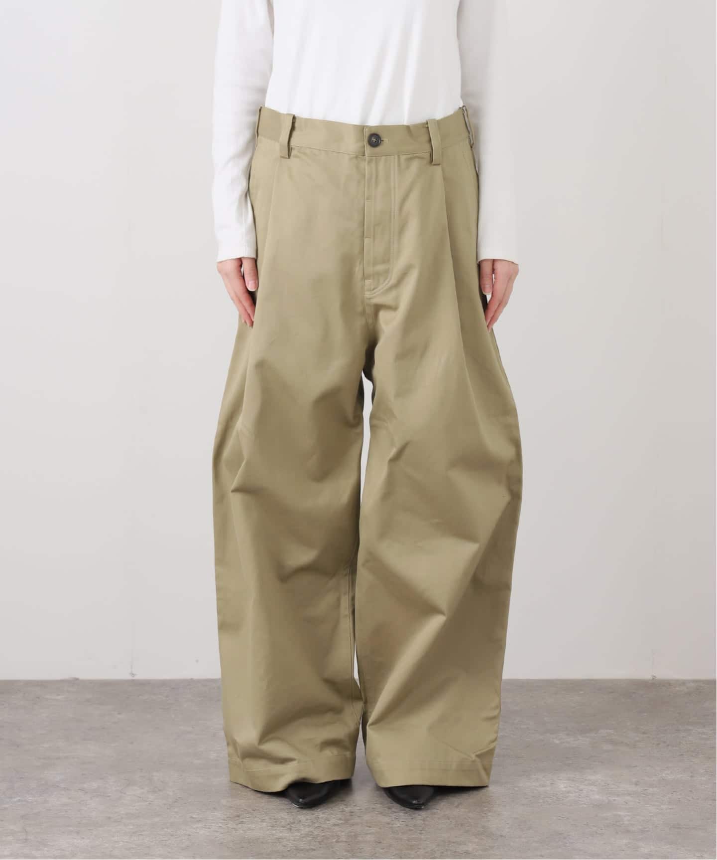 SOFIE D'HOORE/ソフィードール cotton pt パンツ PASADENA（スラックス