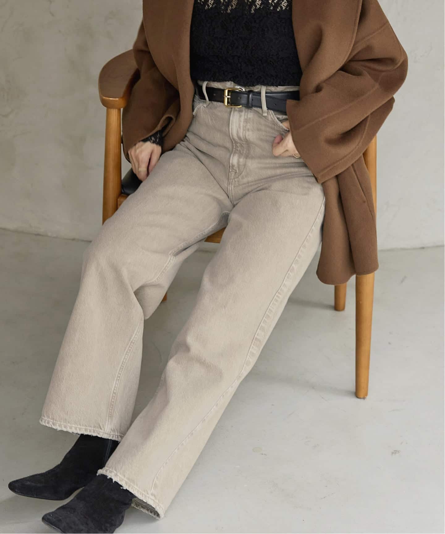 予約》upper hights/アッパーハイツ 別注 THE NIECE デニムパンツ