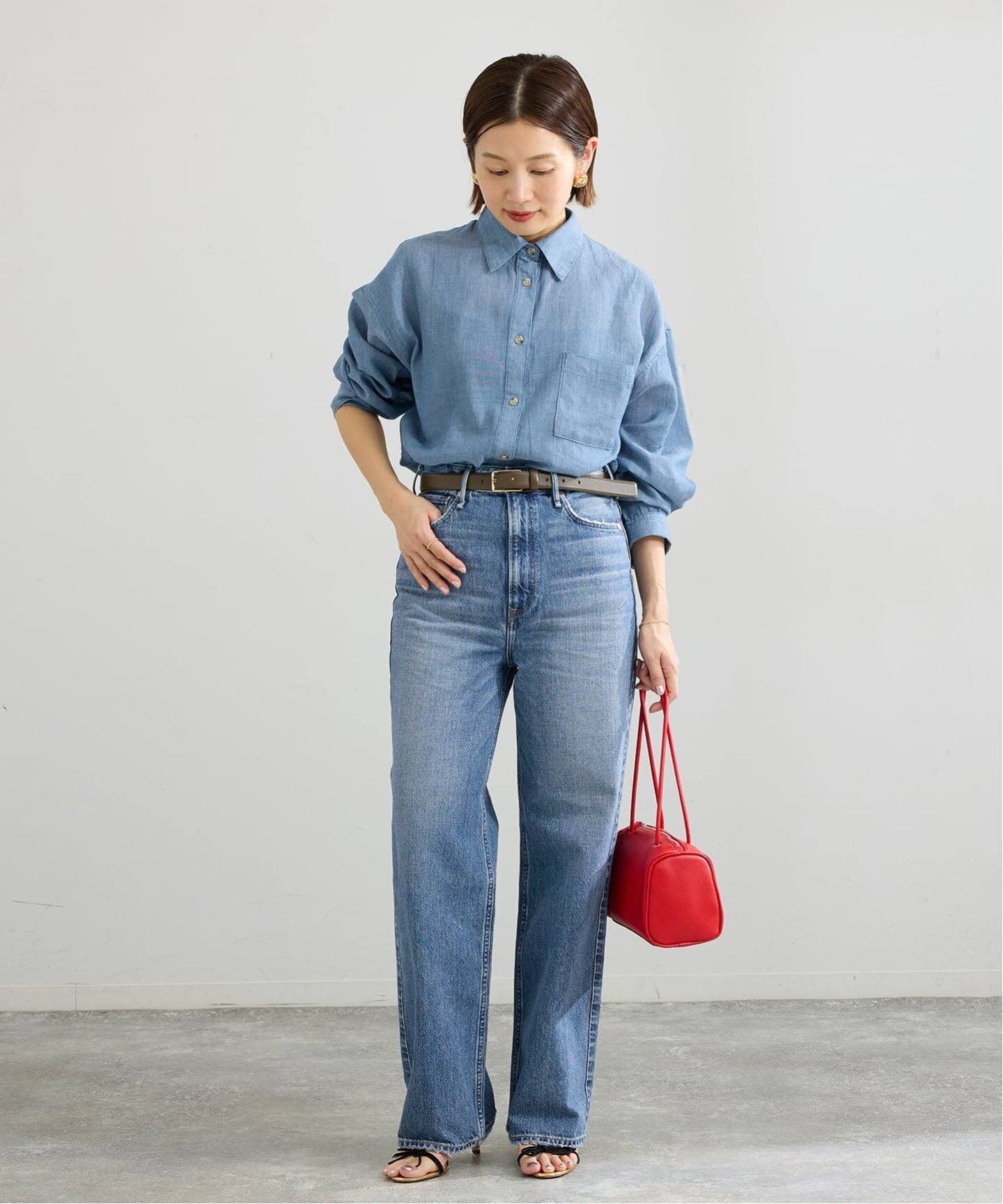 upper hightsアッパーハイツ 別注 THE NIECE デニム 25 upper hights/アッパーハイツ 別注 THE NIECE デニムパンツ（デニム