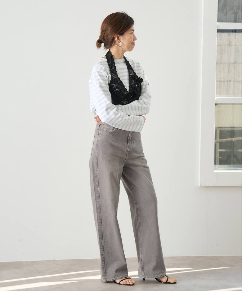 upper hights/アッパーハイツ 別注 THE NIECE ハイライズストレート  