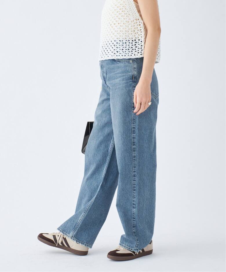 upper hights/アッパーハイツ 別注 THE GARNET ワイドストレートデニム