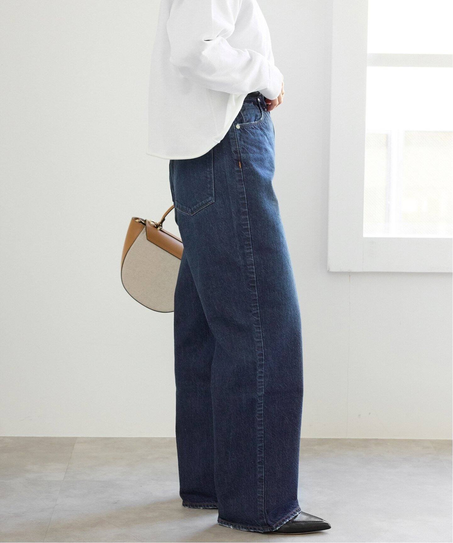 upper hights/アッパーハイツ 別注 THE GARNET ワイドストレートデニム 