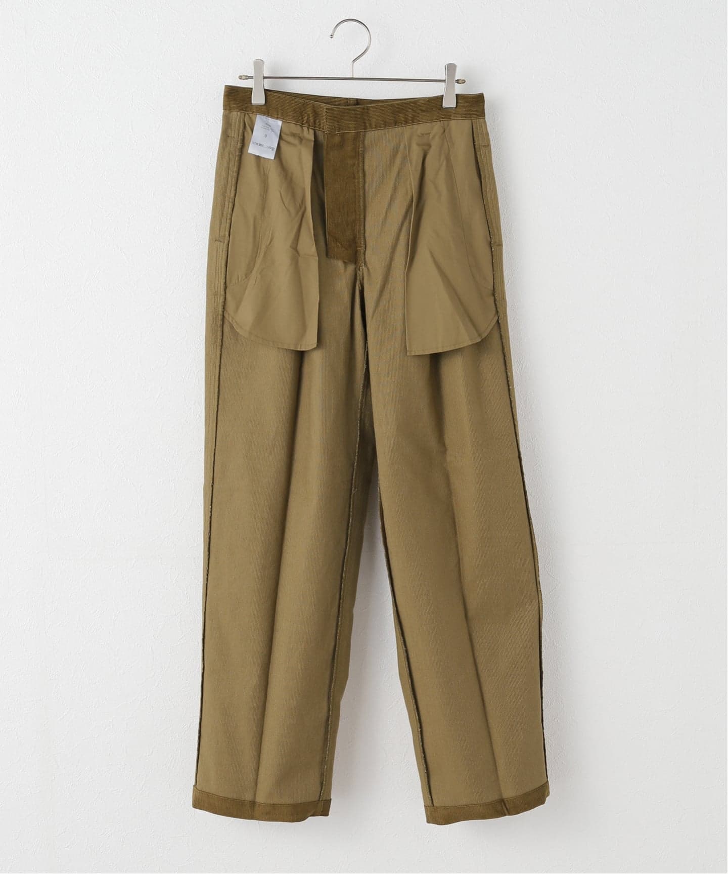 J.B.ATTIRE/ジェービーアタイア PARIS CORDUROY TROUSER スラックス