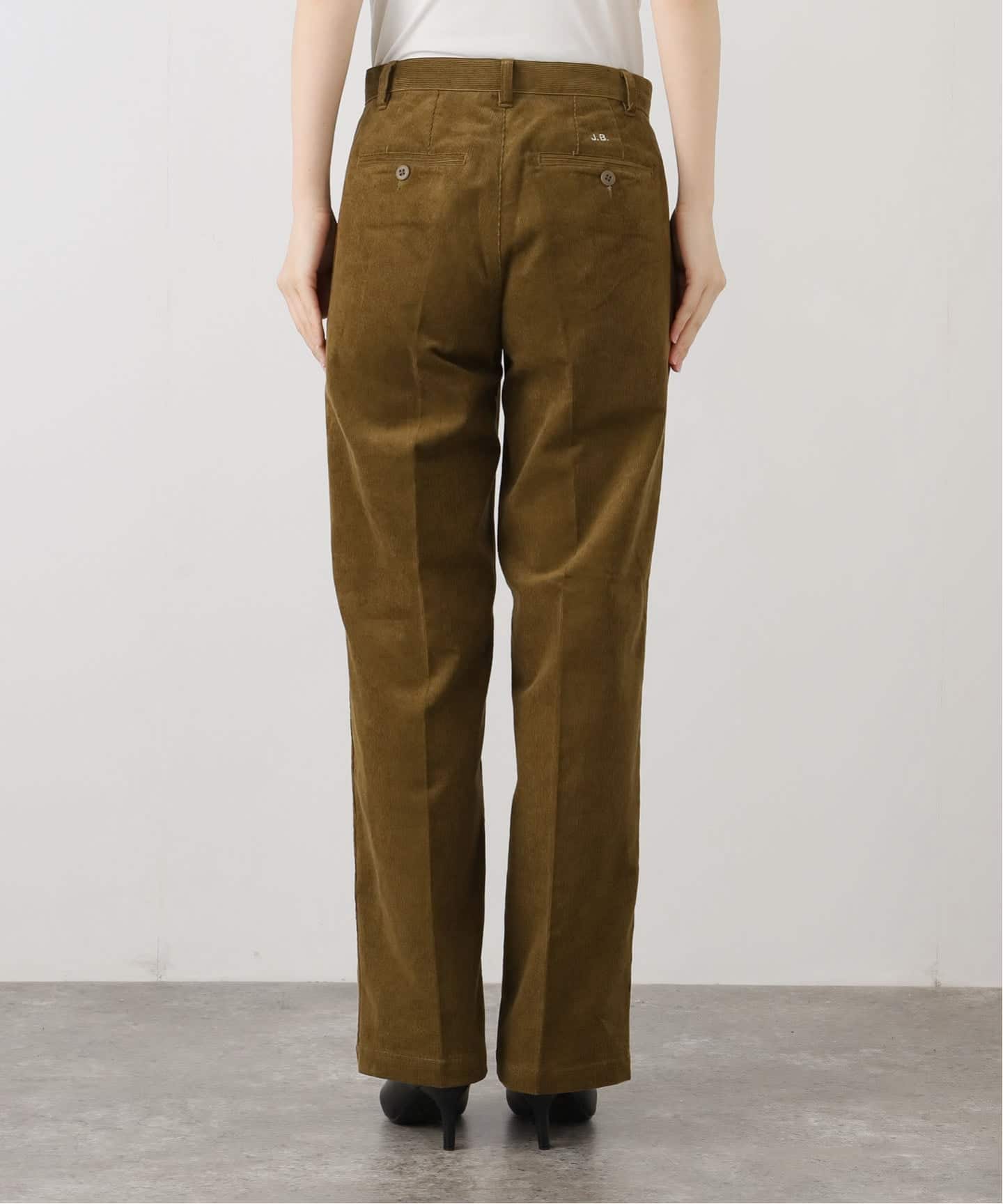 J.B.ATTIRE/ジェービーアタイア PARIS CORDUROY TROUSER スラックス