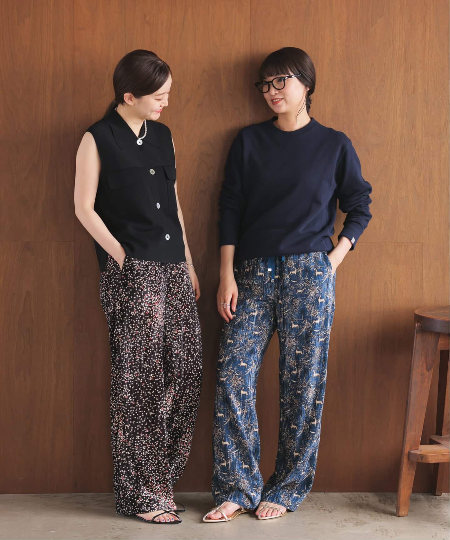 イエナ（IENA）/COUTURE D’ADAM/クチュールドアダム 別注 ベルべットイージーパンツ COUTURE D'ADAM/クチュールドアダム 別注 ベルべットイージーパンツ