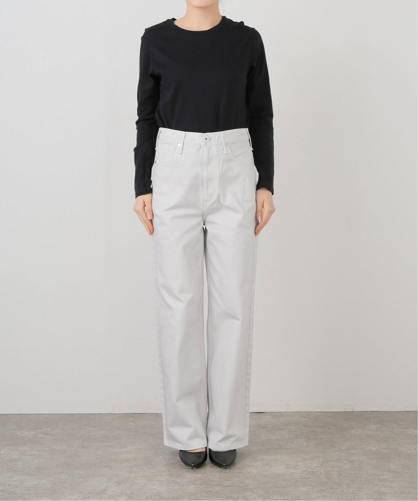 upper hights/アッパーハイツ THE NIECE ワイドストレートデニム  