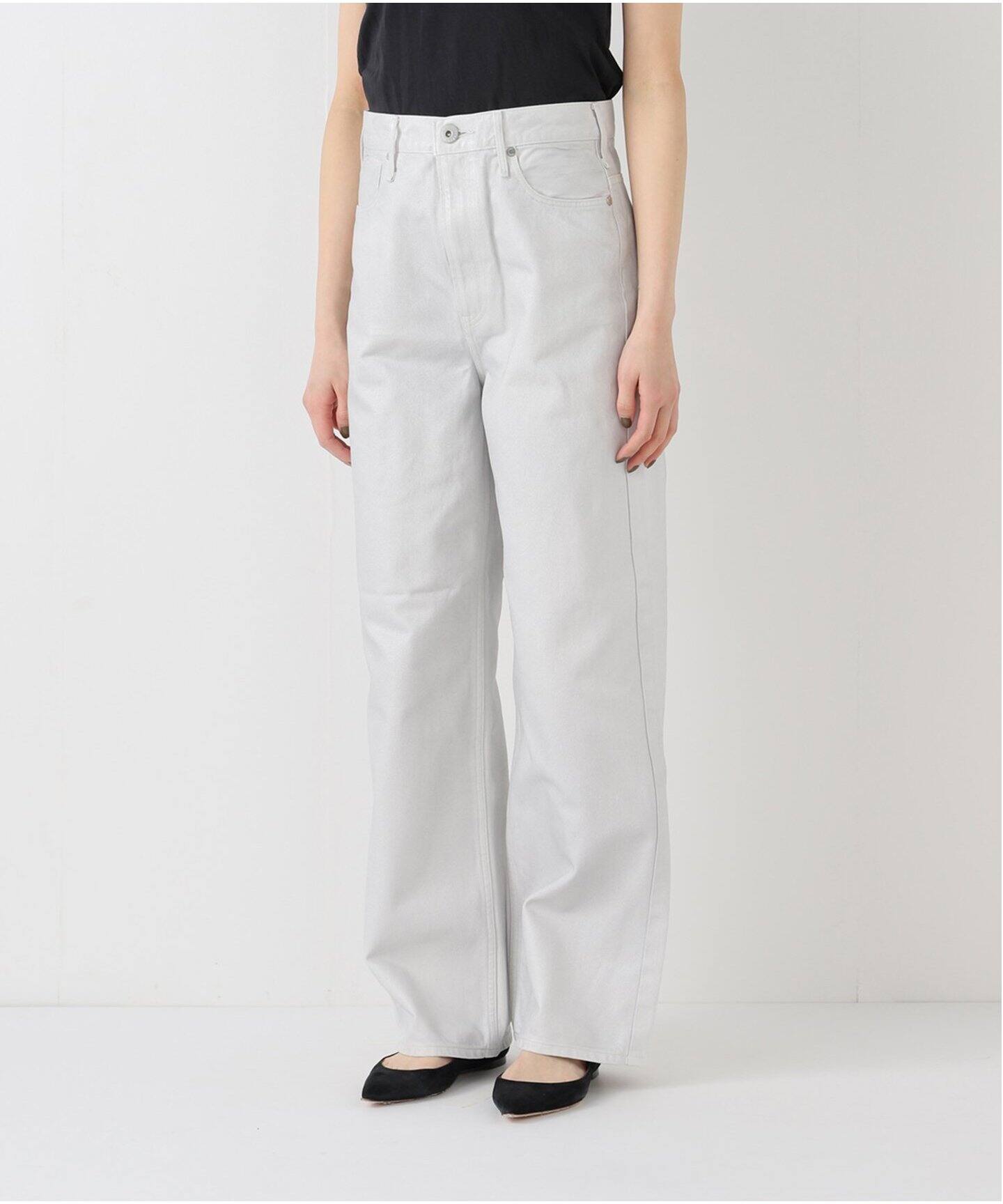 upper hights/アッパーハイツ THE NIECE ワイドストレートデニム  