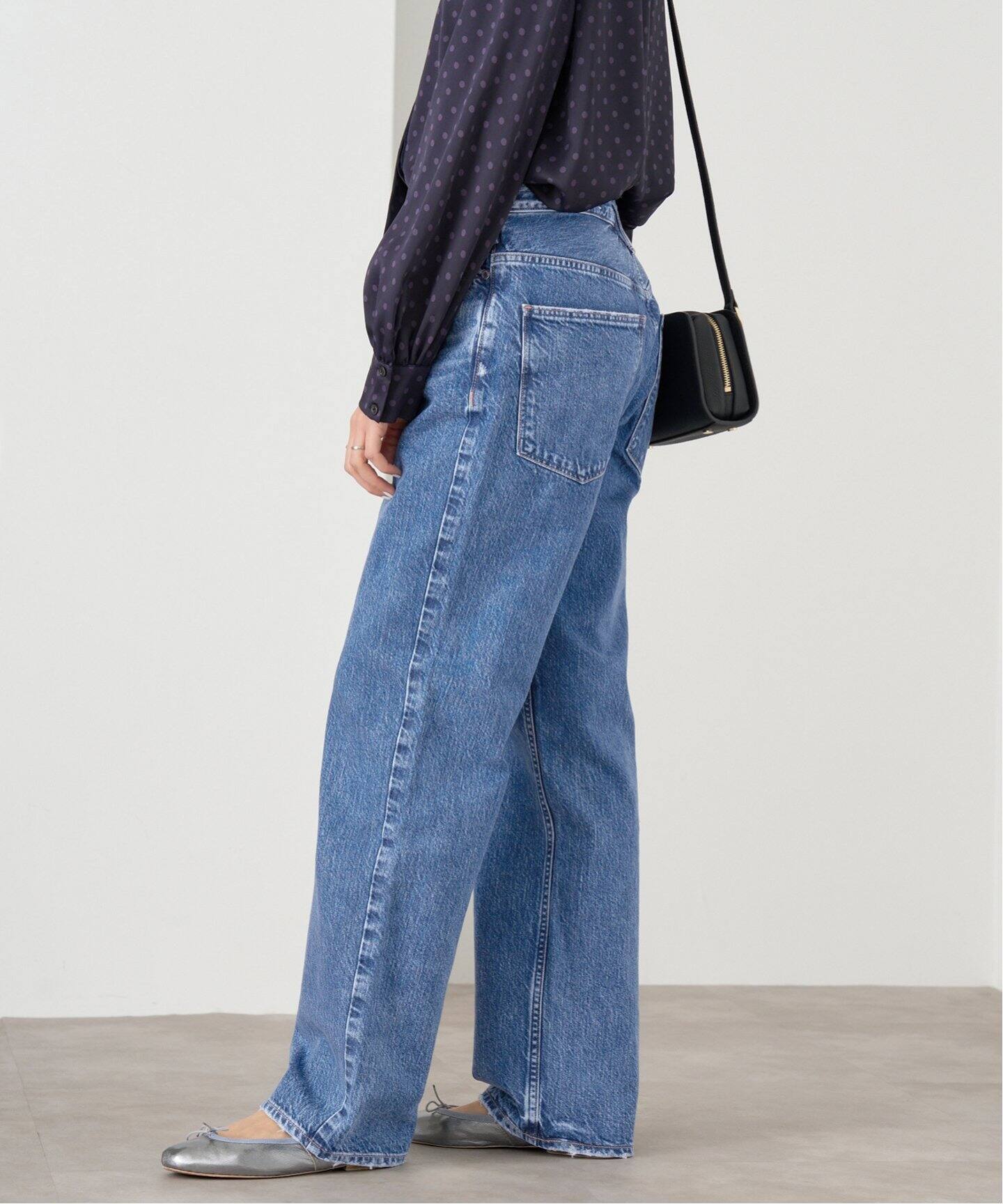 upper hights/アッパーハイツ THE HIM ワイドストレートデニム（デニム  