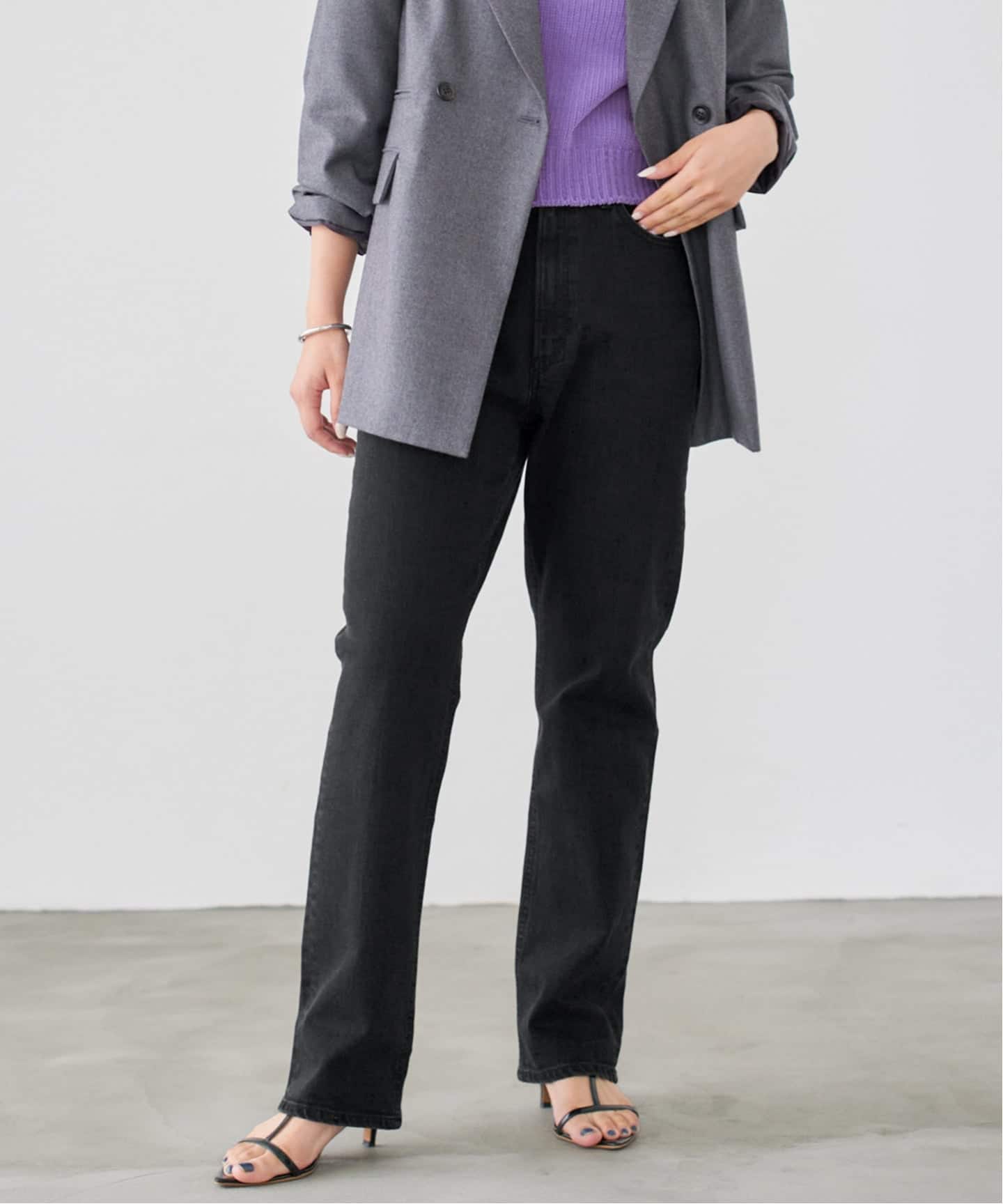 YANUK/ヤヌーク 別注 LOUISE ストレートデニム（デニムパンツ