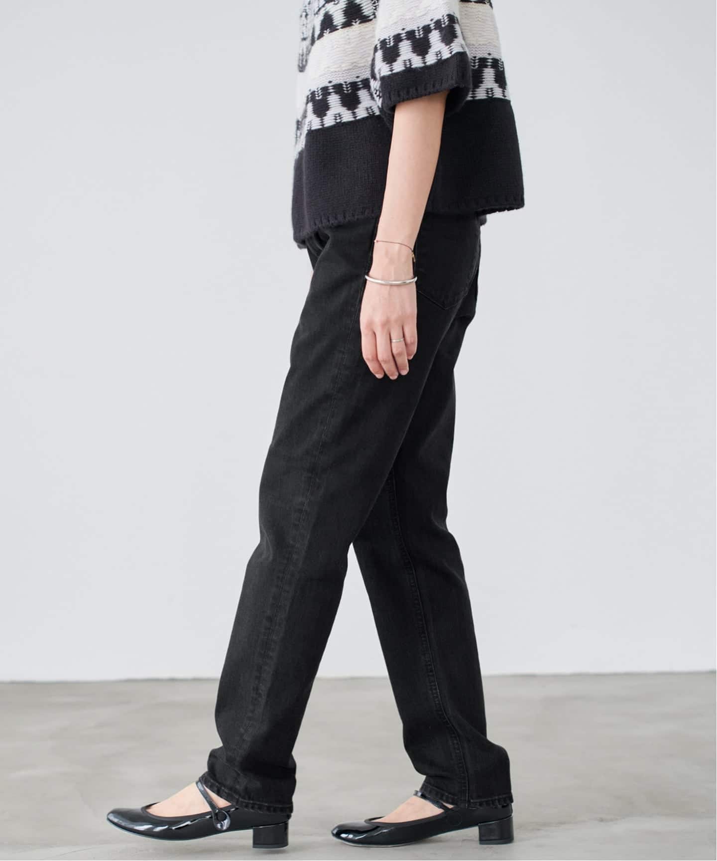 YANUK/ヤヌーク 別注 ANN ボーイズテーパードデニム（デニム