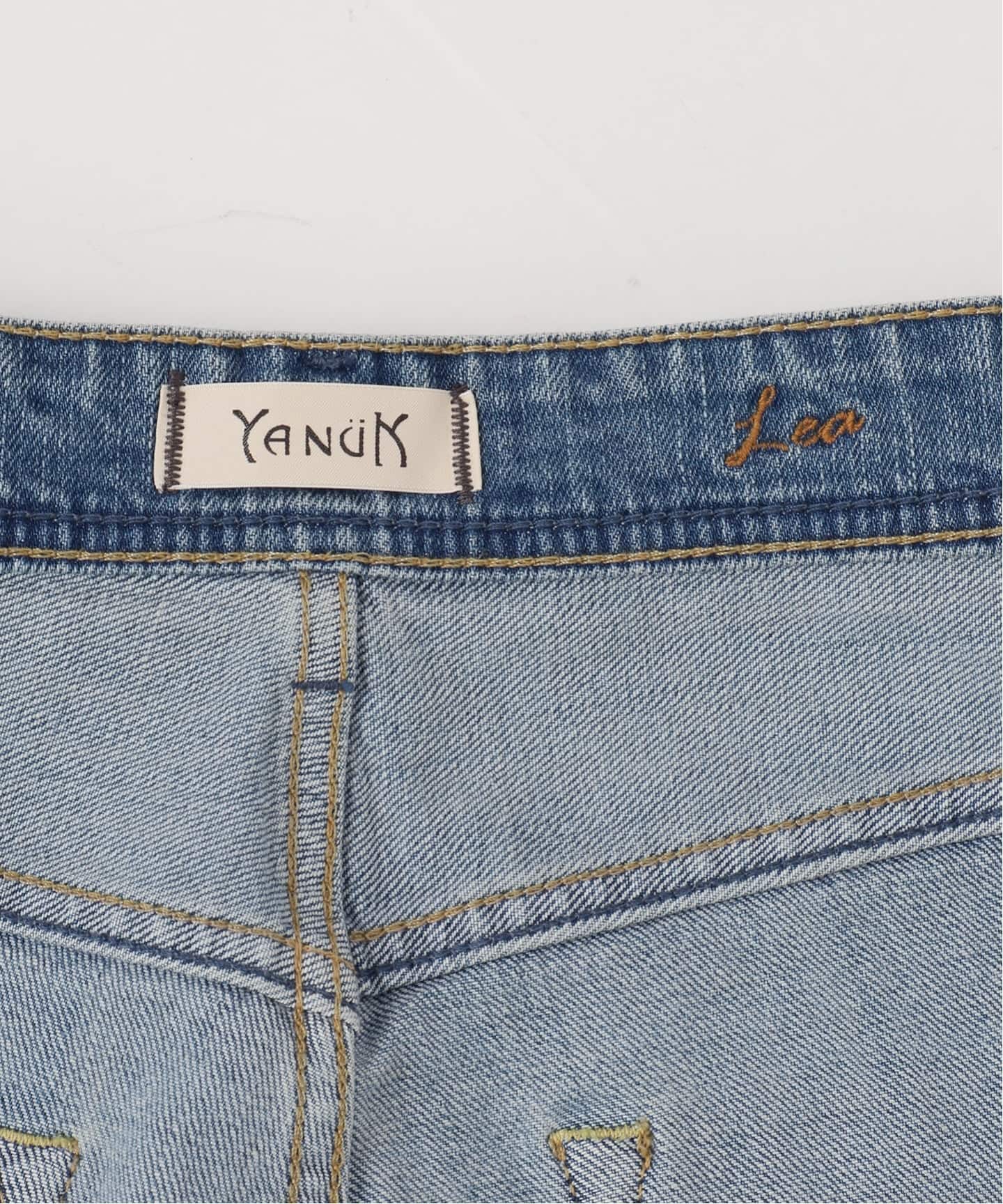 ヤヌーク　Lea イエナ別注　24 予約》YANUK/ヤヌーク 別注 LEA デニムパンツ（デニムパンツ