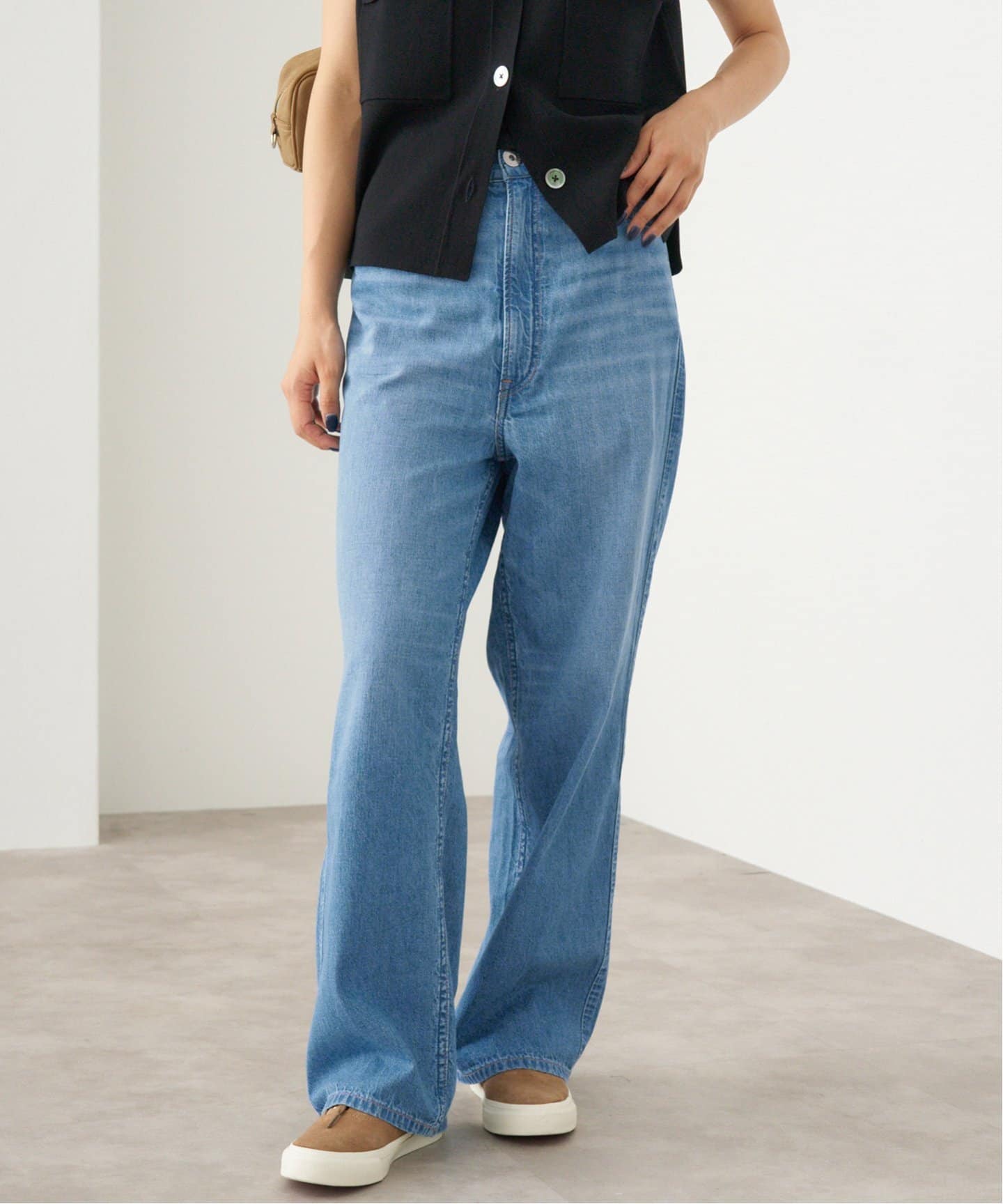 upper hights/アッパーハイツ 別注 THE LAZY OLIVIA ワイドストレート