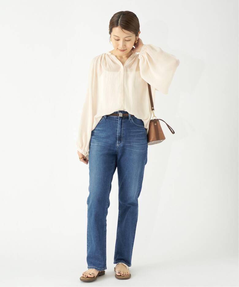 YANUK/ヤヌーク 別注 LOUISE ストレートデニム（デニムパンツ  