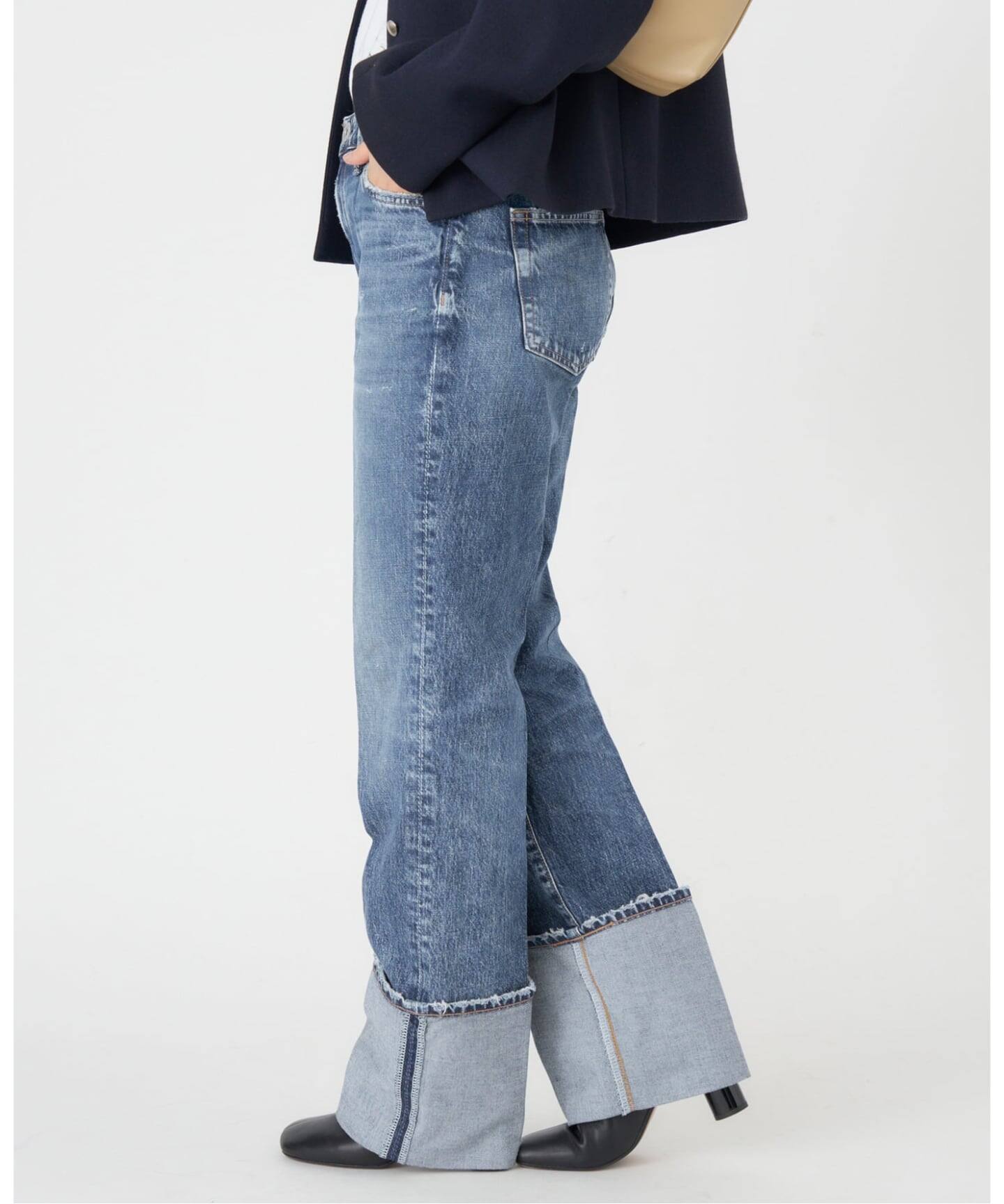 upper hights/アッパーハイツ THE COUSIN MIDRISE デニムパンツ