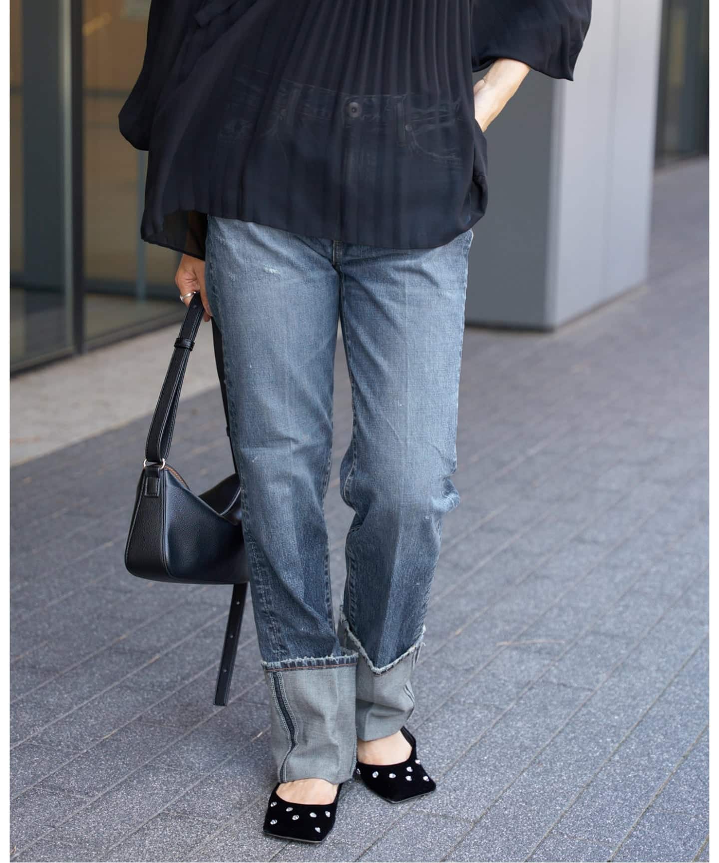 upper hights/アッパーハイツ THE COUSIN MIDRISE デニムパンツ