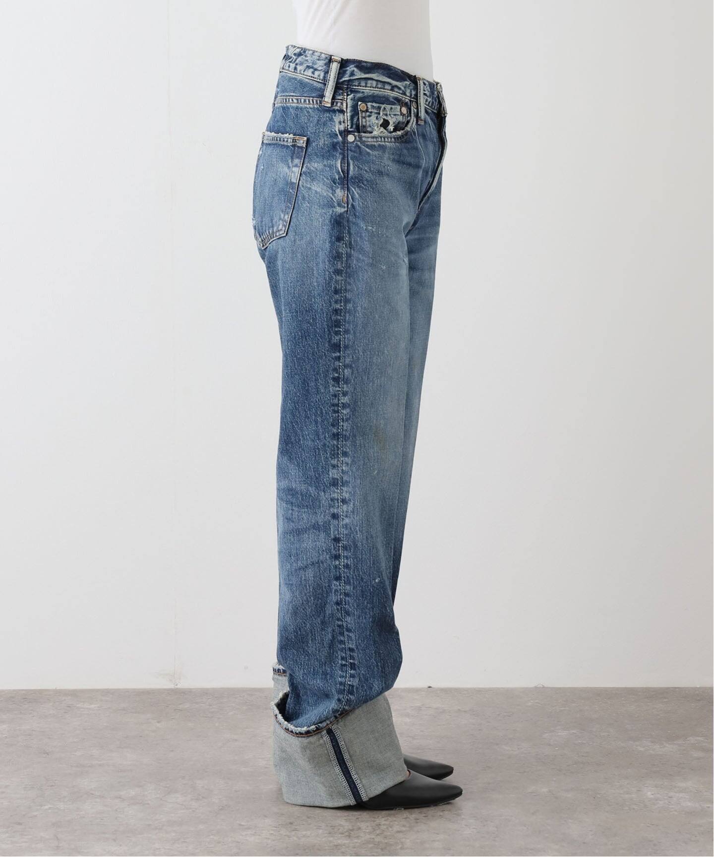 upper hights/アッパーハイツ THE COUSIN MIDRISE デニムパンツ