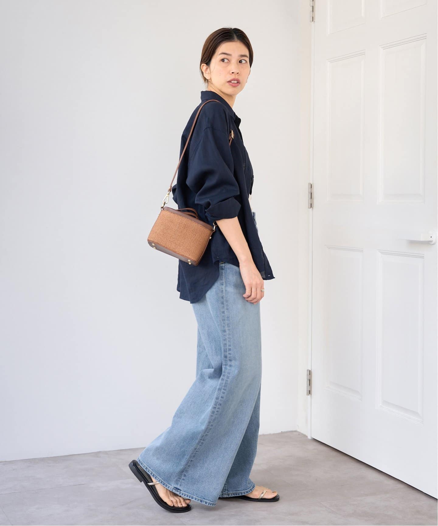 YANUK ヤヌーク　ルーズバギー　KATE 新品未使用　23 YANUK ヤヌーク 